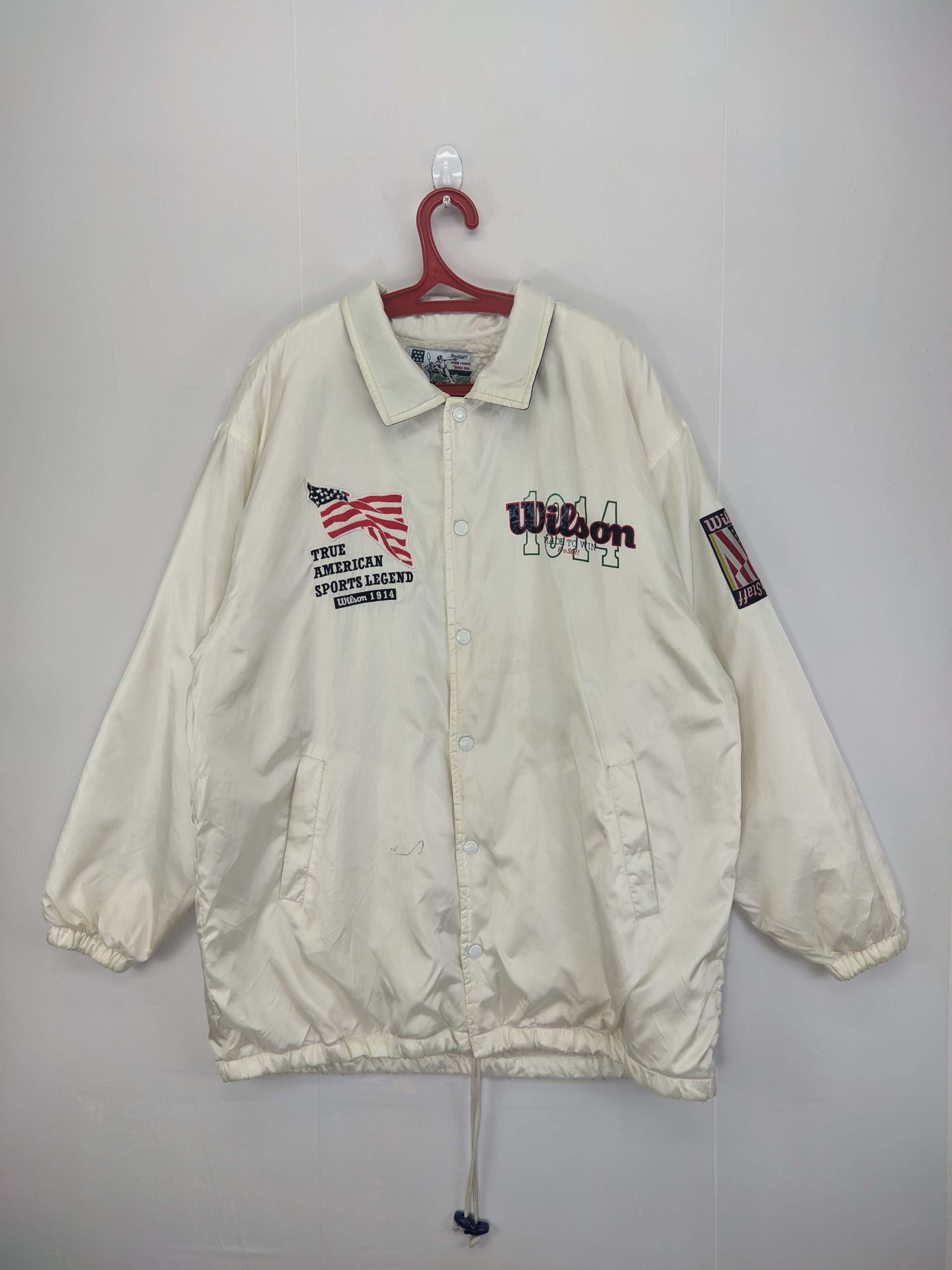 Vintage Wilson ProStaff Coach Jacket Button up