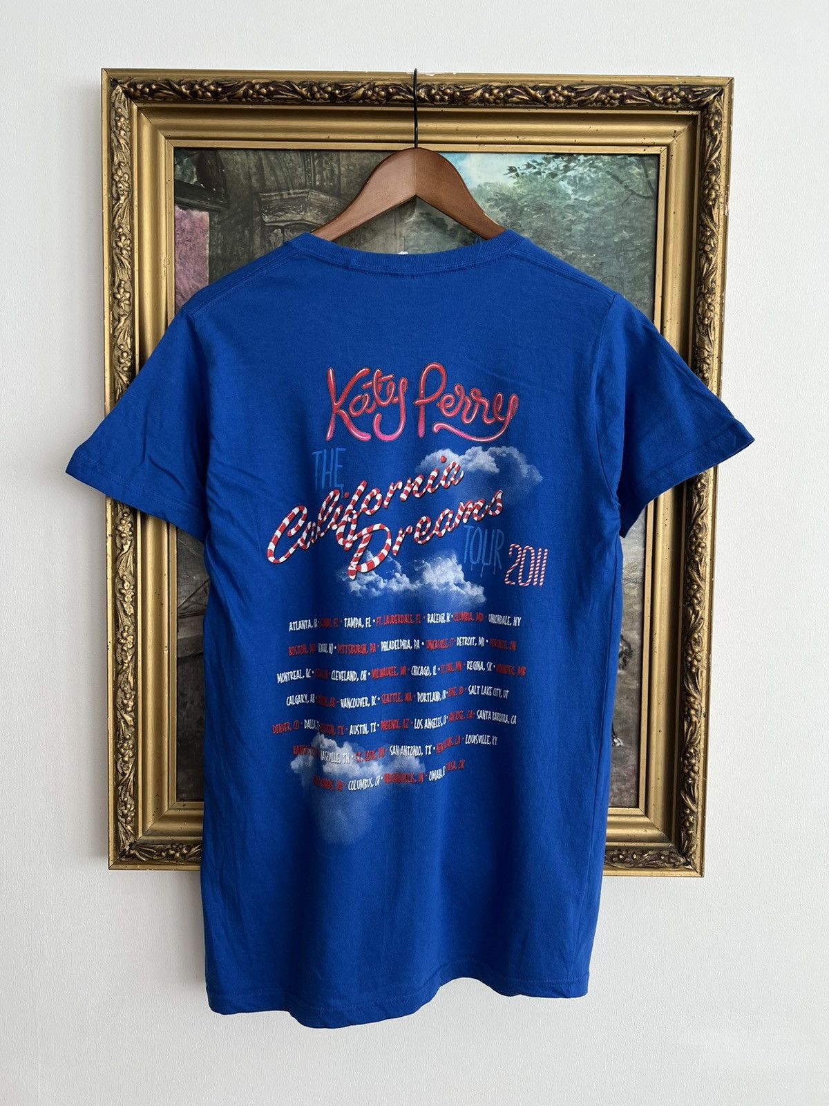 Band Tees Vintage 2010 Katy Perry Teenage Dream Blue Tee Size US M / EU 48-50 / 2 - 2 Thumbnail