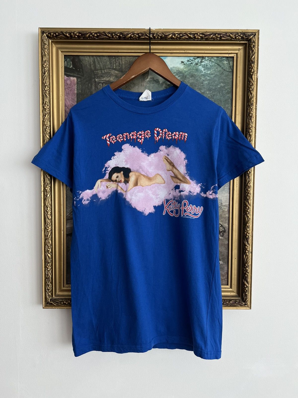 Band Tees Vintage 2010 Katy Perry Teenage Dream Blue Tee Size US M / EU 48-50 / 2 - 1 Thumbnail