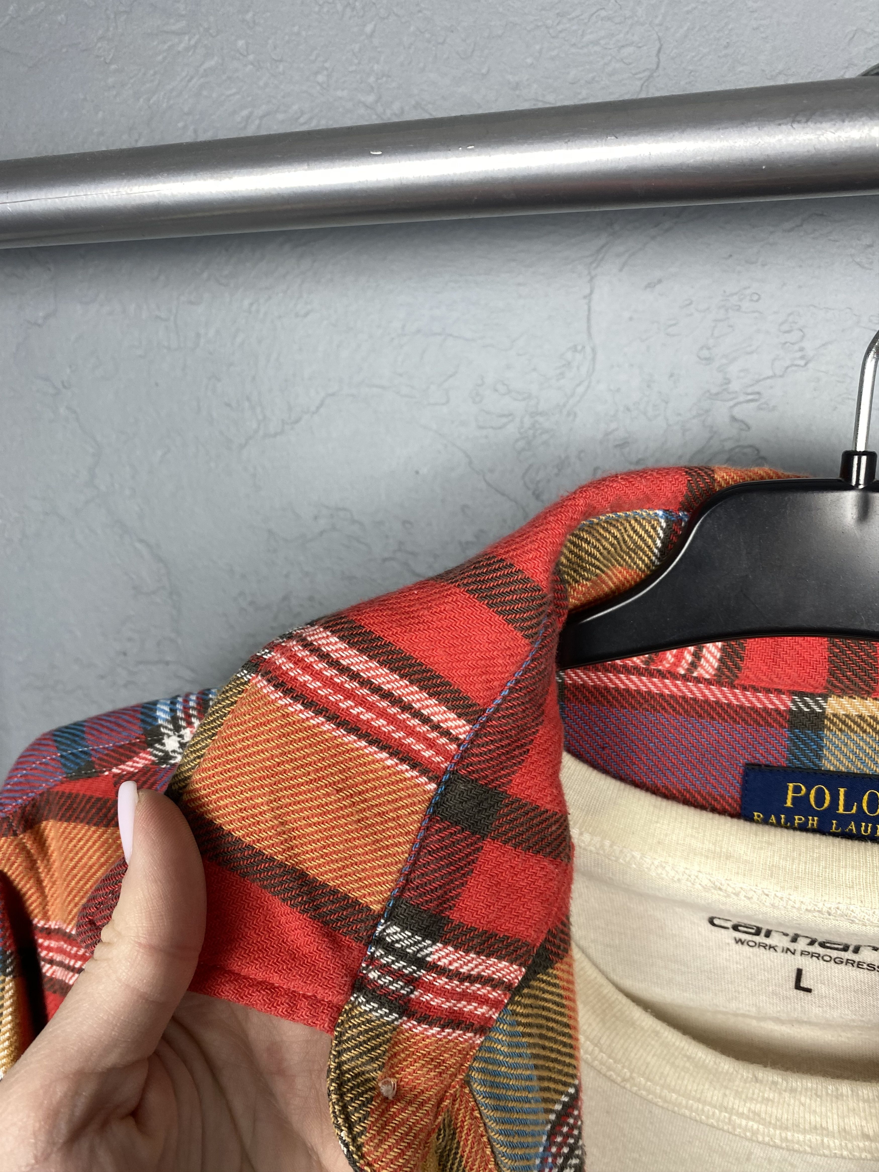Polo Ralph Lauren Polo Ralph Lauren Mens Flannel Plaid Shirt Size US L / EU 52-54 / 3 - 5 Thumbnail