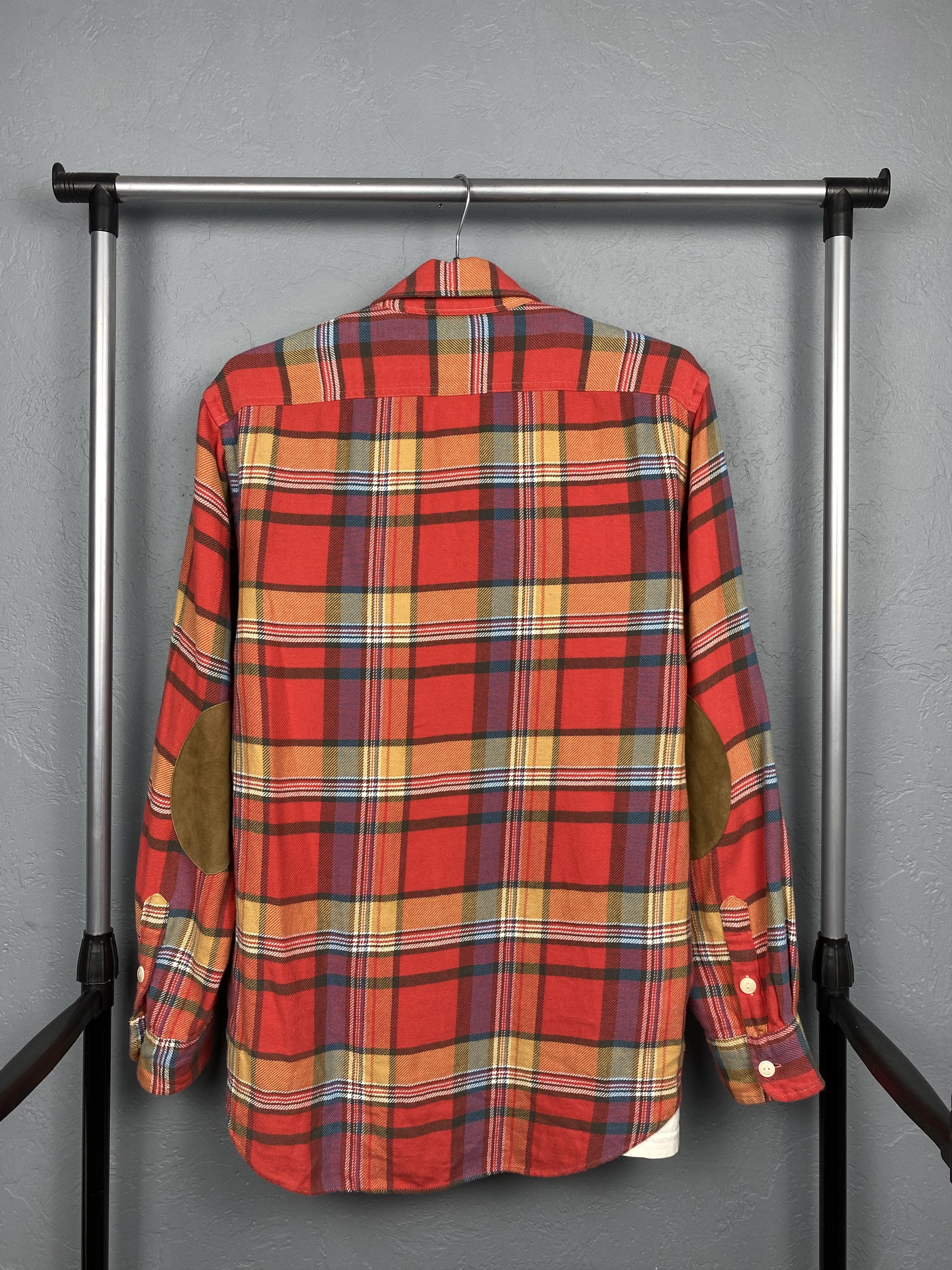 Polo Ralph Lauren Polo Ralph Lauren Mens Flannel Plaid Shirt Size US L / EU 52-54 / 3 - 8 Thumbnail