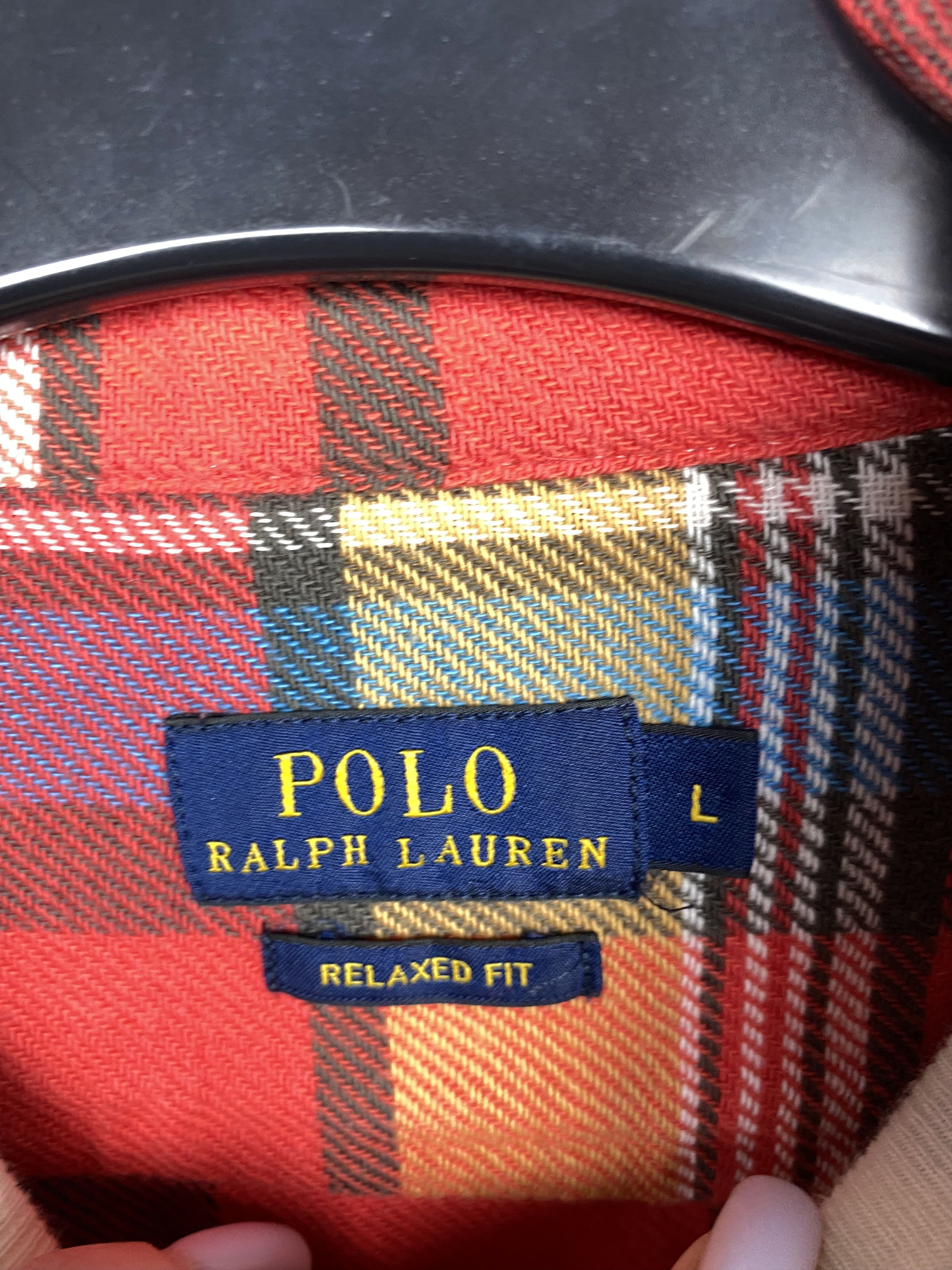 Polo Ralph Lauren Polo Ralph Lauren Mens Flannel Plaid Shirt Size US L / EU 52-54 / 3 - 4 Thumbnail