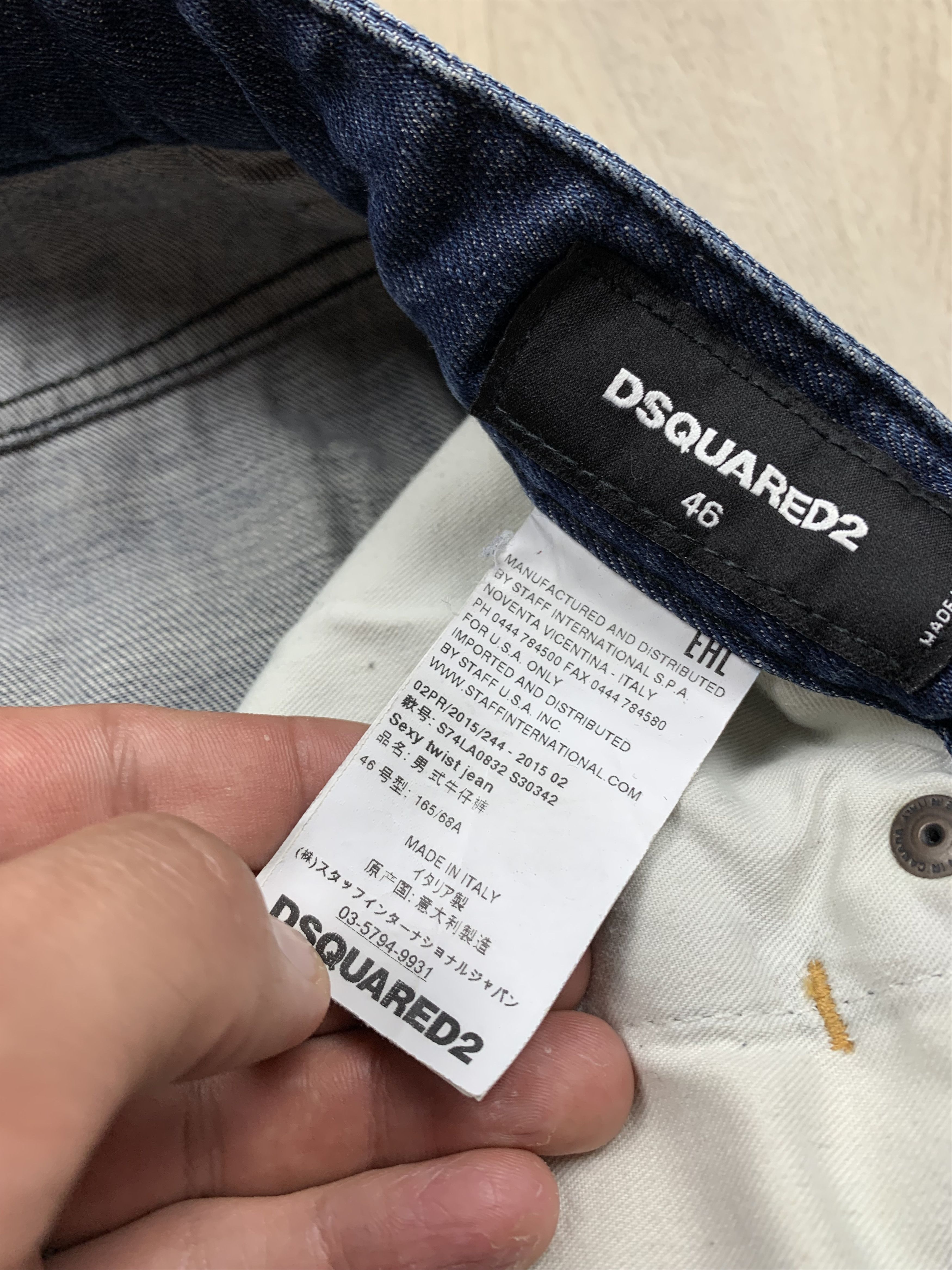 Dsquared2 Dsquared2 Vintage Mens Denim Pants Jeans Size US 30 / EU 46 - 8 Thumbnail