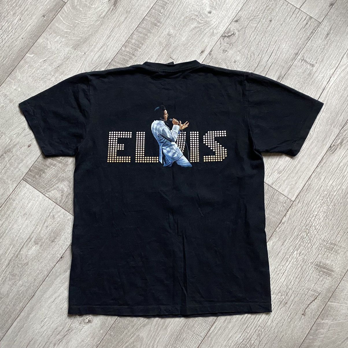 Band Tees VINTAGE ELVIS PRESLEY GLAMOUR PRINT LOVE ME TENDER T SHIRT Size US M / EU 48-50 / 2 - 2 Thumbnail