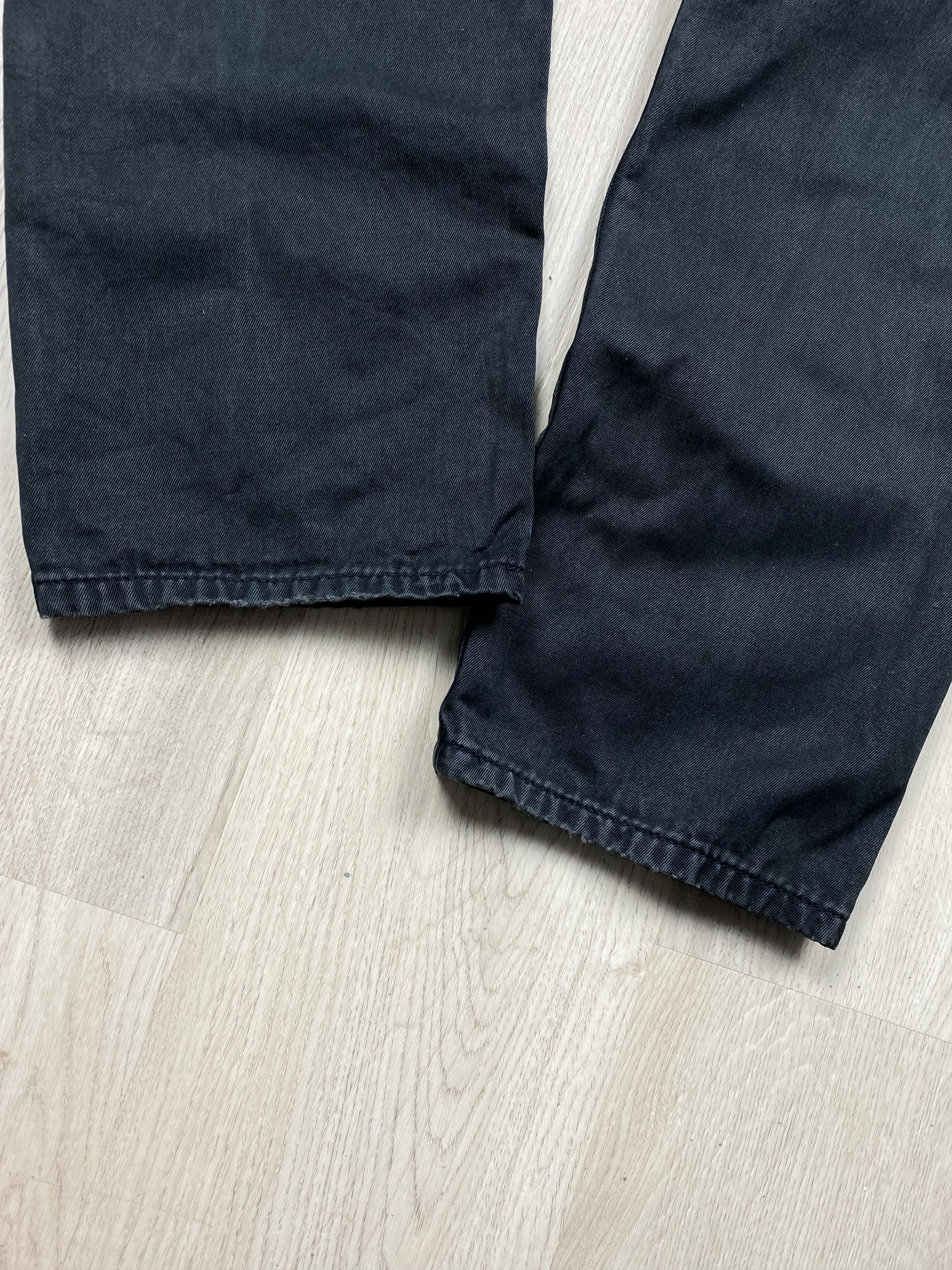 Levi's × Levi's Vintage Clothing × Vintage Levis 615 White Tab Black Denim Pants Jeans Size US 36 / EU 52 - 4 Thumbnail