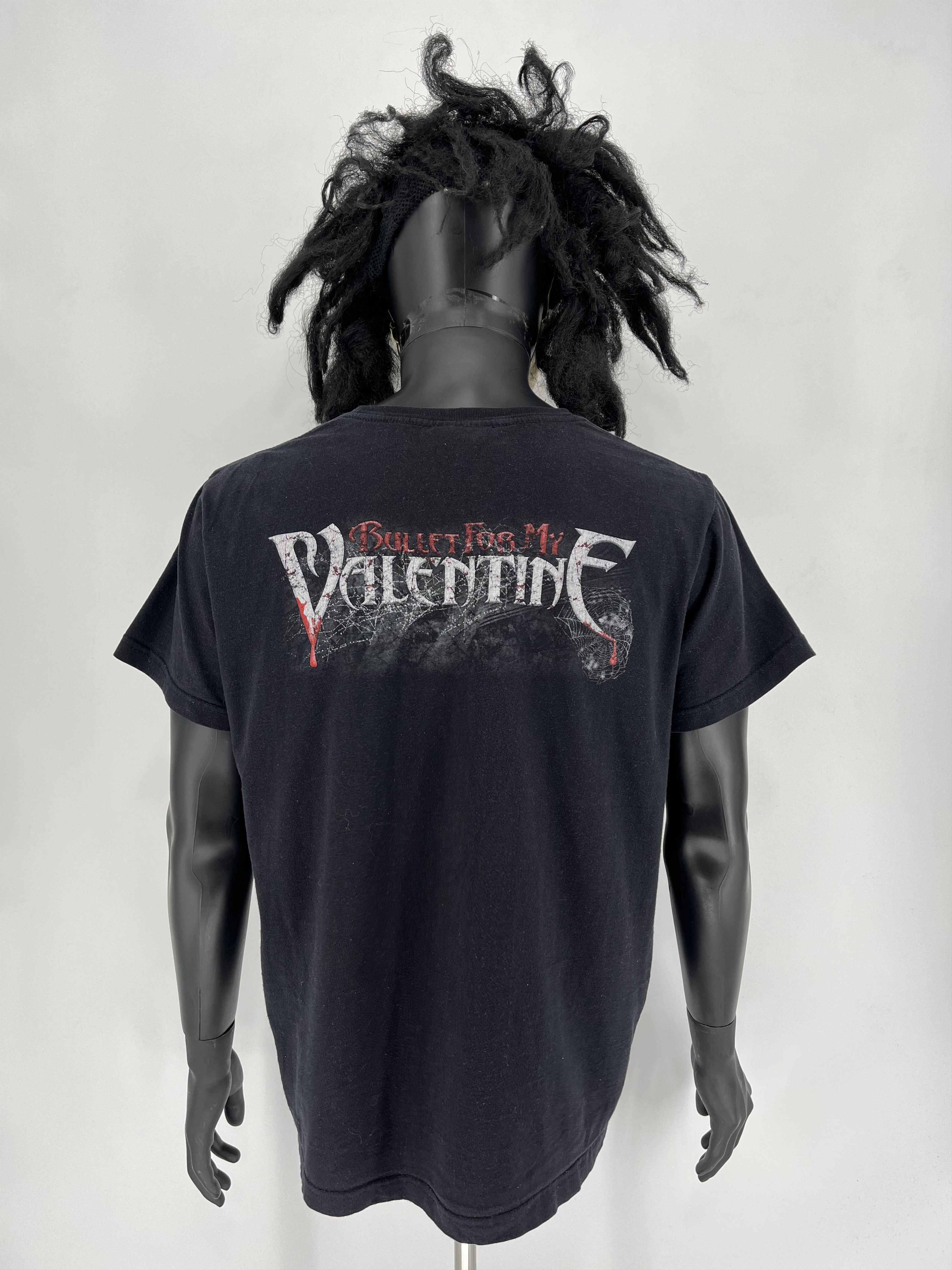 Band Tees × Vintage Vintage Y2K Bullet For My Valentine Dragon Tee Band Rock tee Size US L / EU 52-54 / 3 - 5 Thumbnail