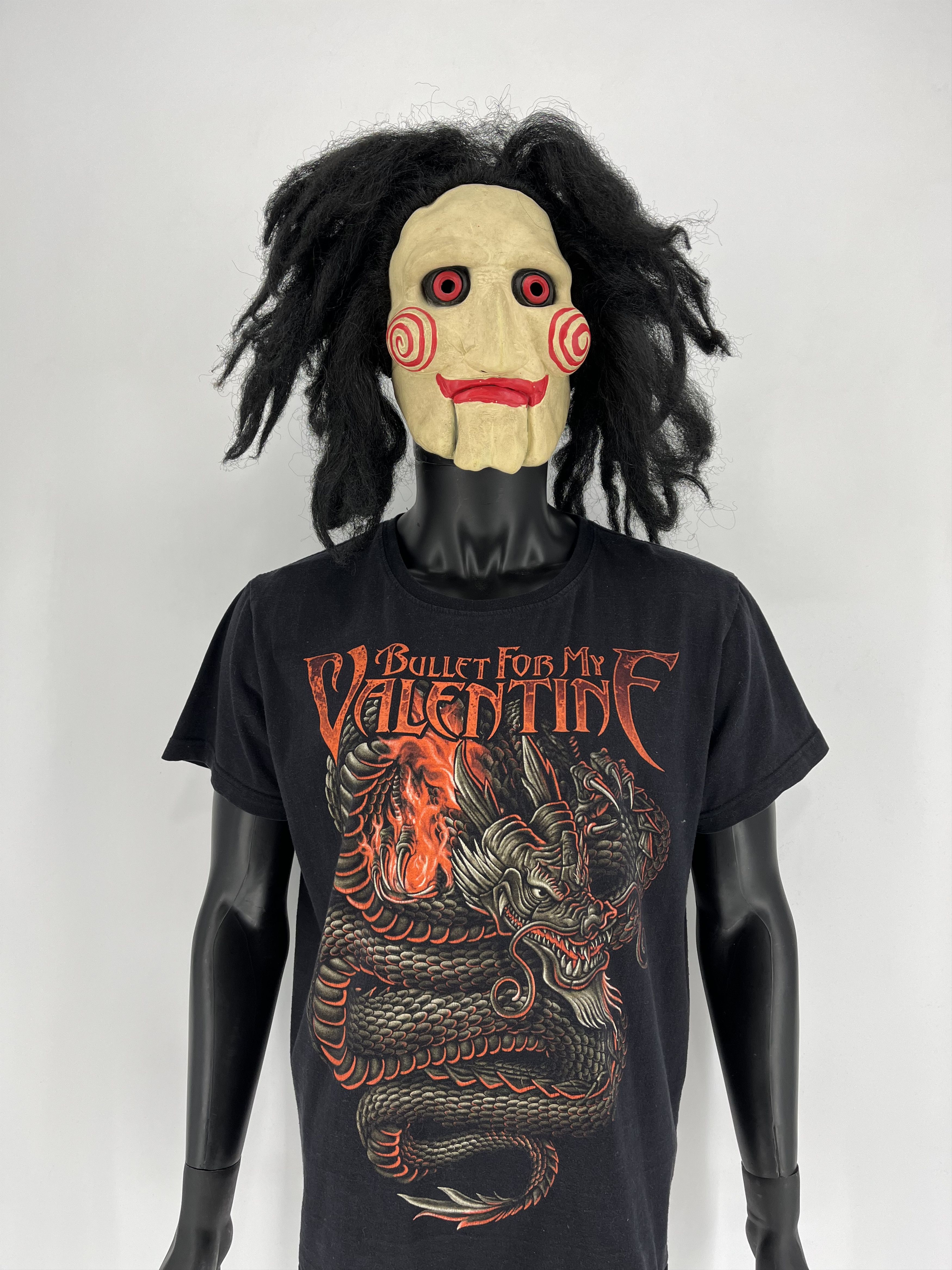 Band Tees × Vintage Vintage Y2K Bullet For My Valentine Dragon Tee Band Rock tee Size US L / EU 52-54 / 3 - 1 Thumbnail