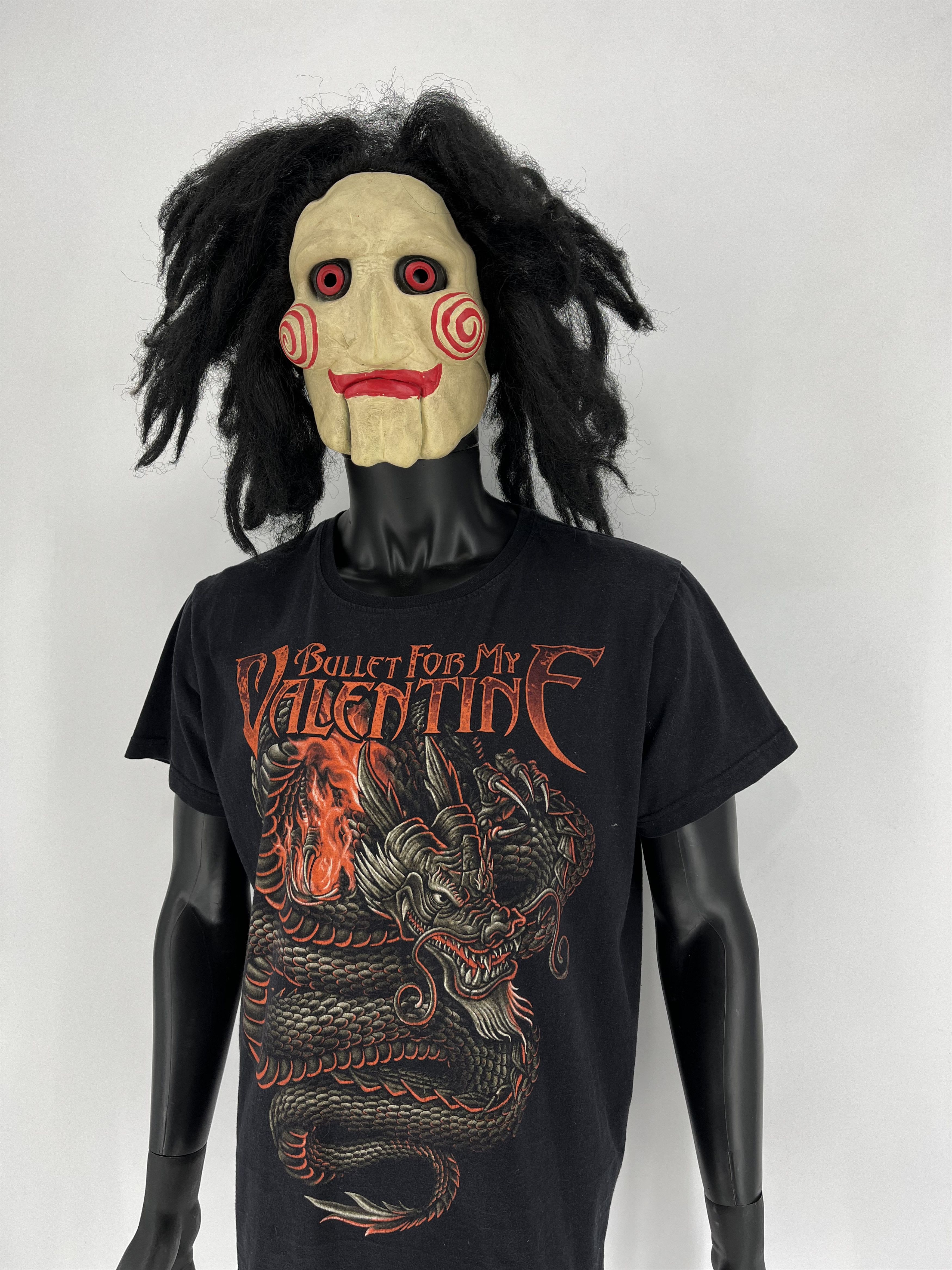 Band Tees × Vintage Vintage Y2K Bullet For My Valentine Dragon Tee Band Rock tee Size US L / EU 52-54 / 3 - 4 Thumbnail