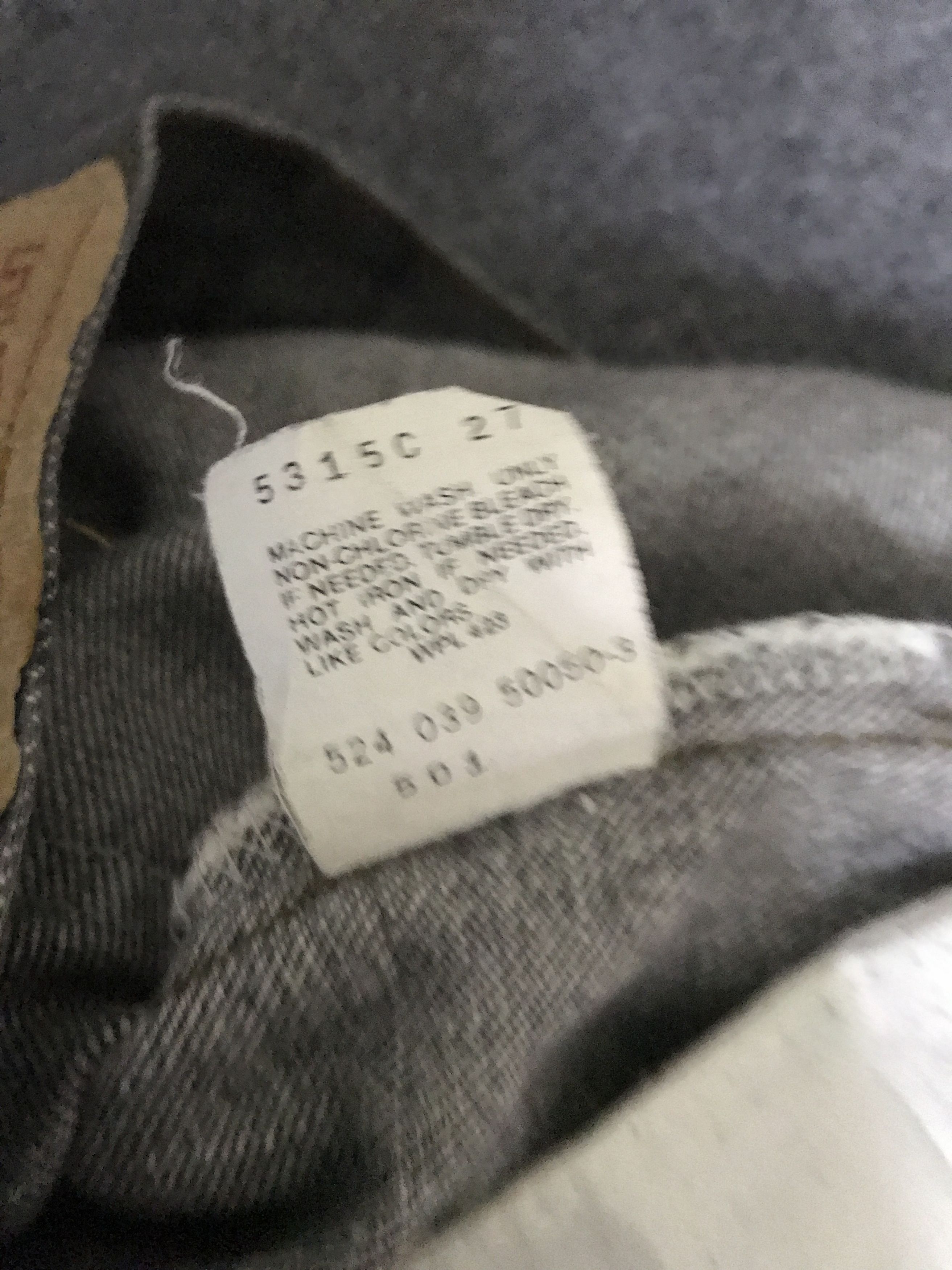 Levi's VLEV127-Vintage Levis 501 Black Distressed Jeans Size US 30 / EU 46 - 19 Thumbnail