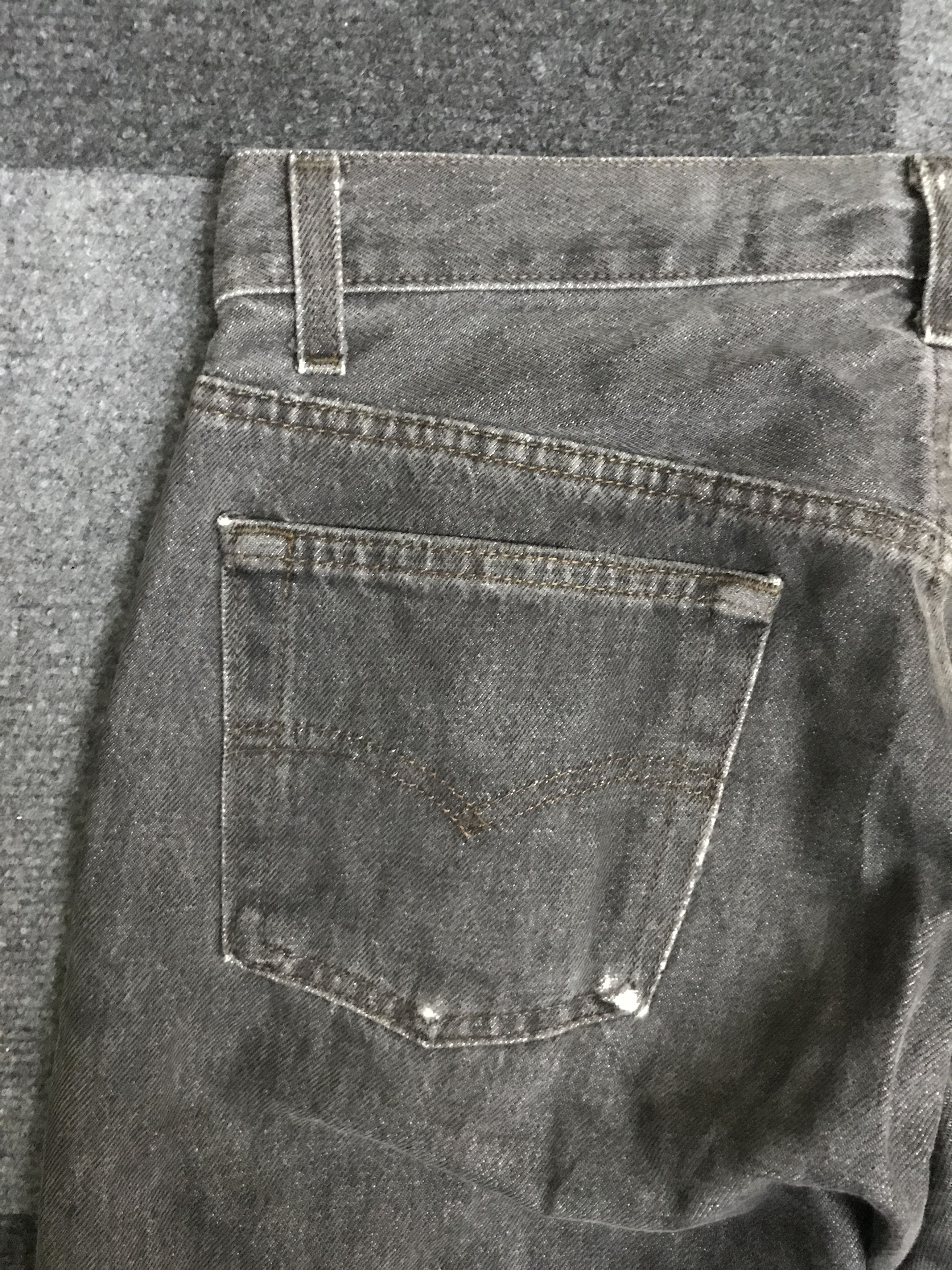Levi's VLEV127-Vintage Levis 501 Black Distressed Jeans Size US 30 / EU 46 - 15 Thumbnail