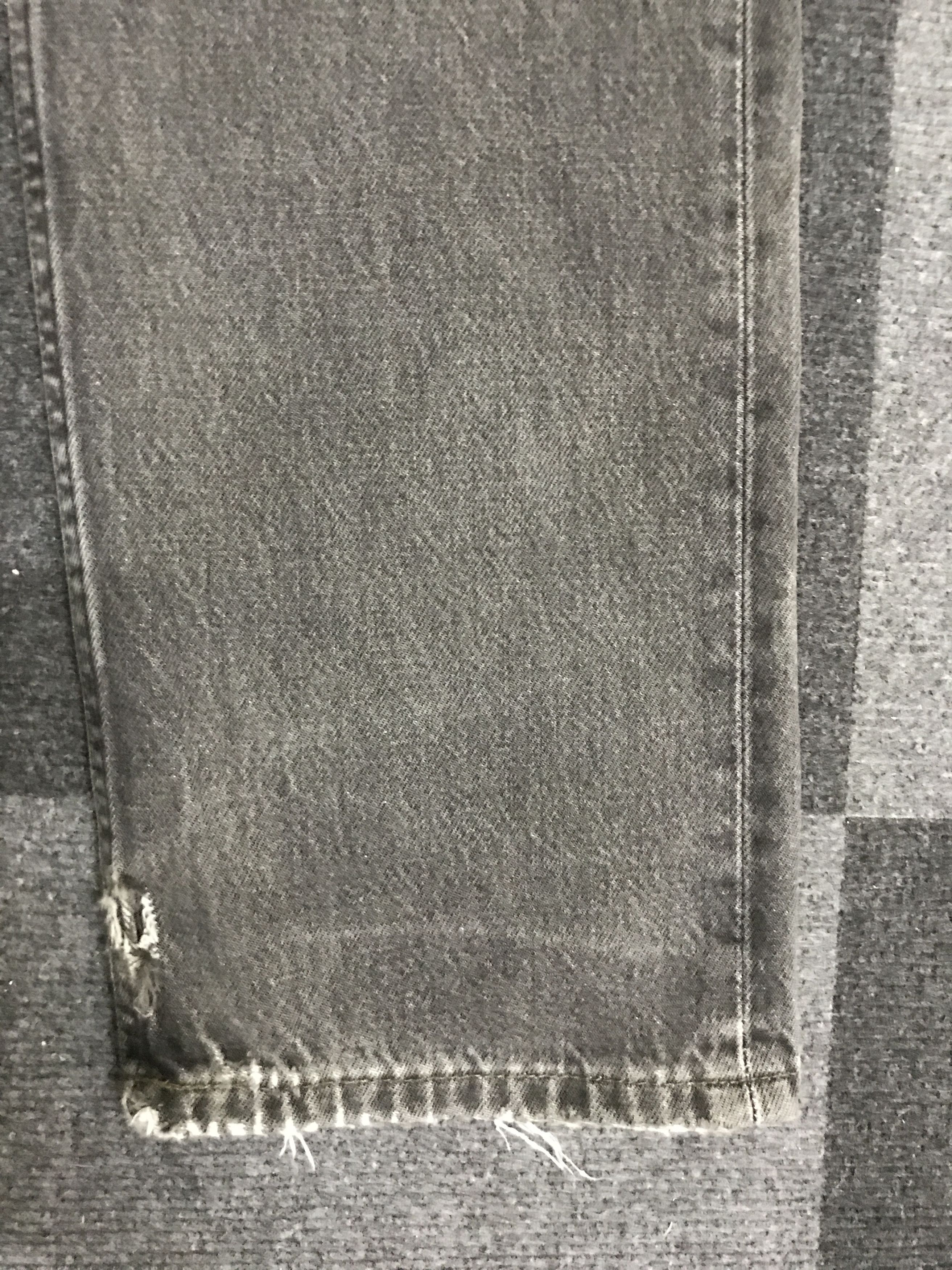 Levi's VLEV132-Vintage Levis 501 Black Wash Jeans Size US 32 / EU 48 - 6 Thumbnail