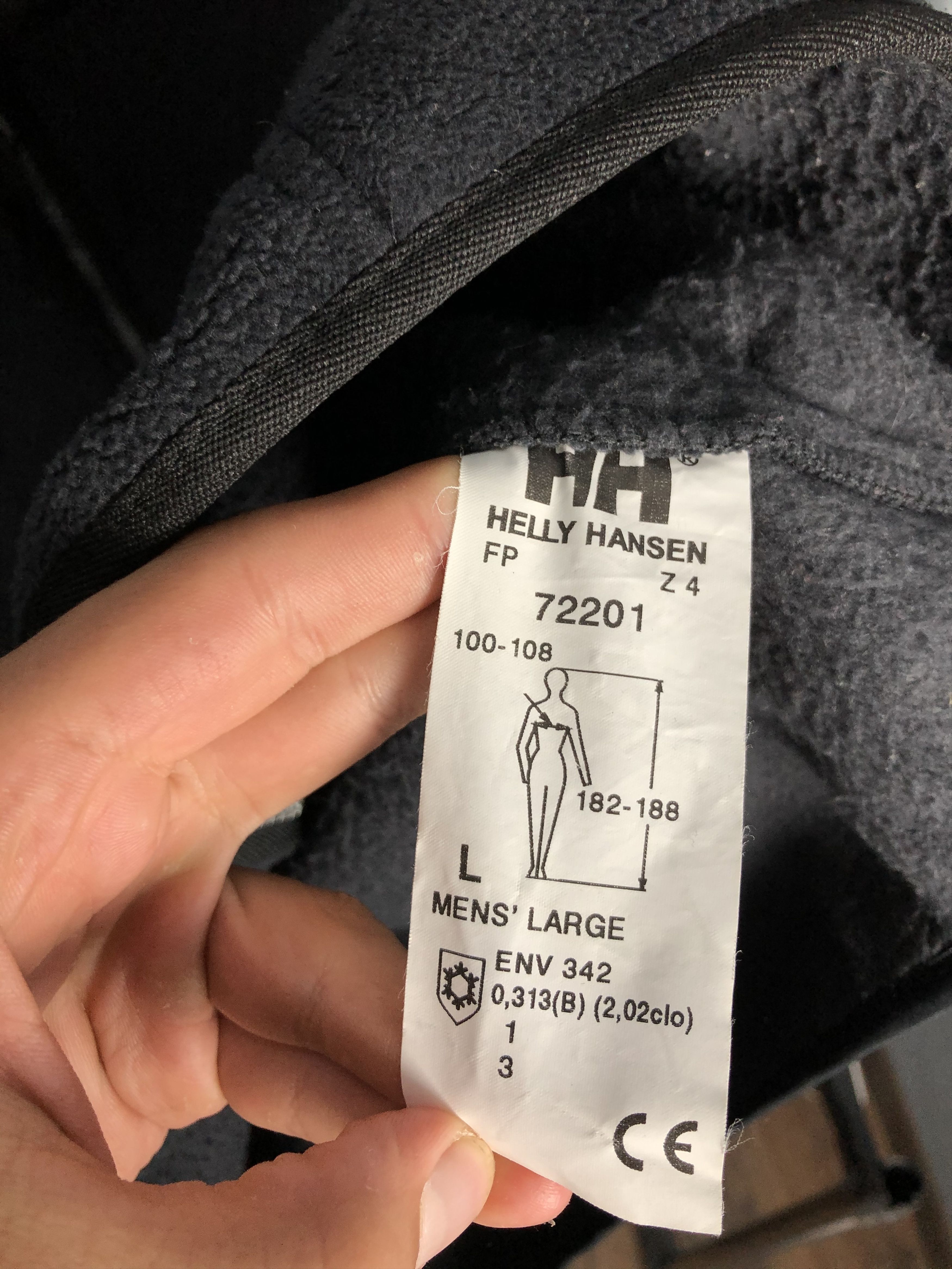 Helly Hansen Helly Hansen Vintage Mens Fleece Jacket HH Size US L / EU 52-54 / 3 - 5 Thumbnail