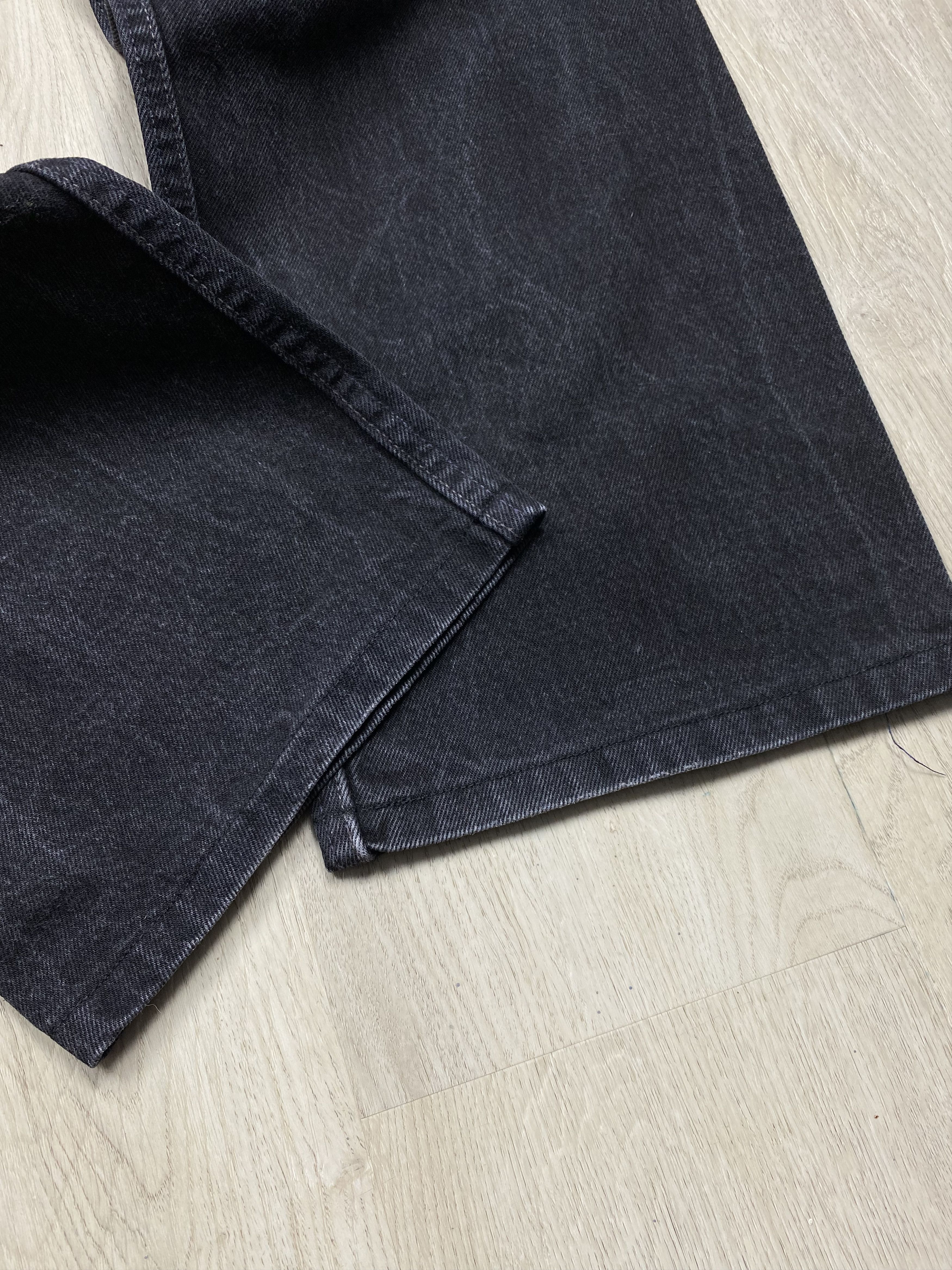 Levi's Levis 501 Grey Washed Denim Pants Jeans Made in USA Size US 38 / EU 54 - 3 Thumbnail