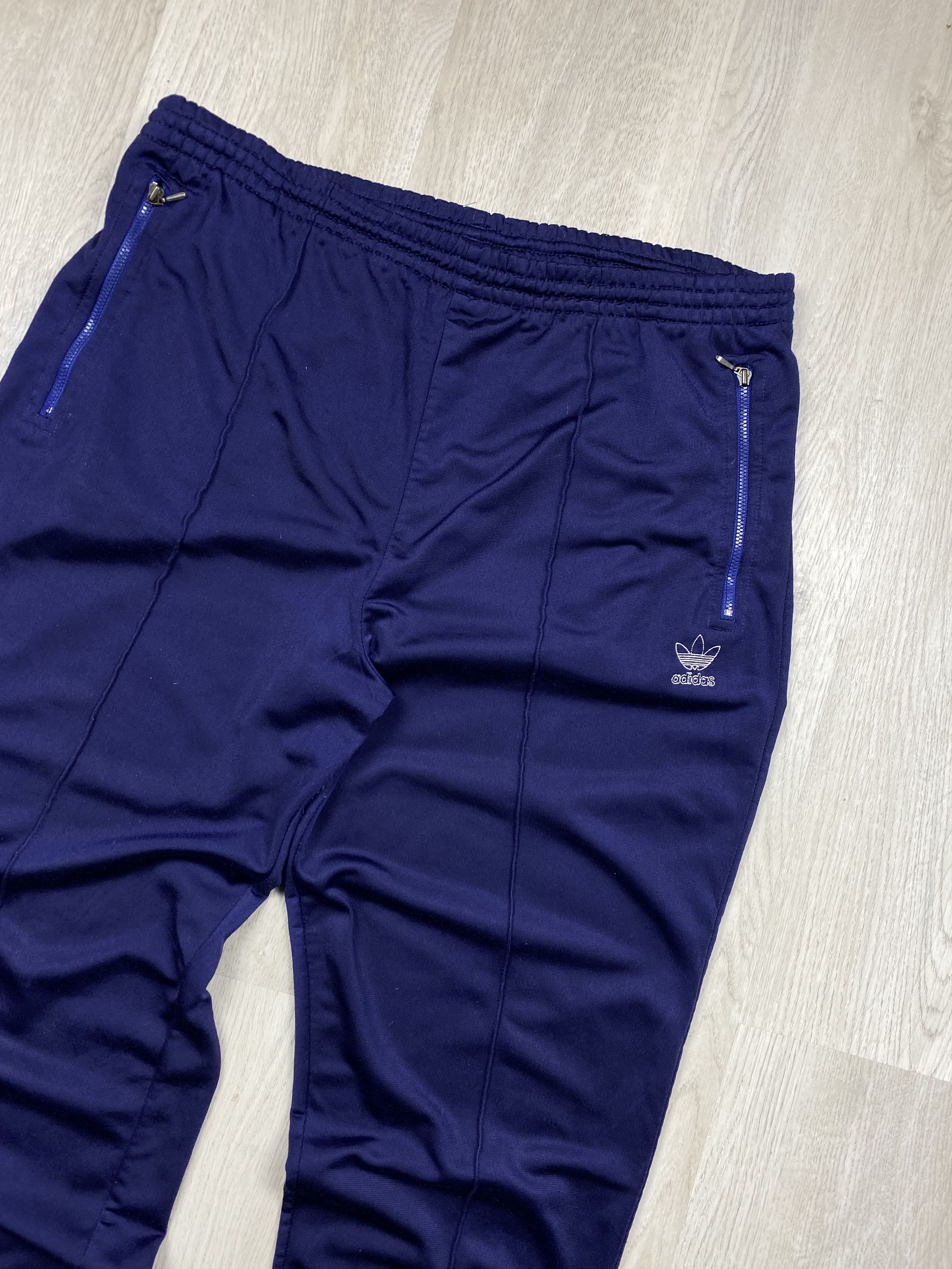 Adidas × Vintage Adidas 90s Vintage Mens Track Pants Drill Size US 34 / EU 50 - 2 Thumbnail