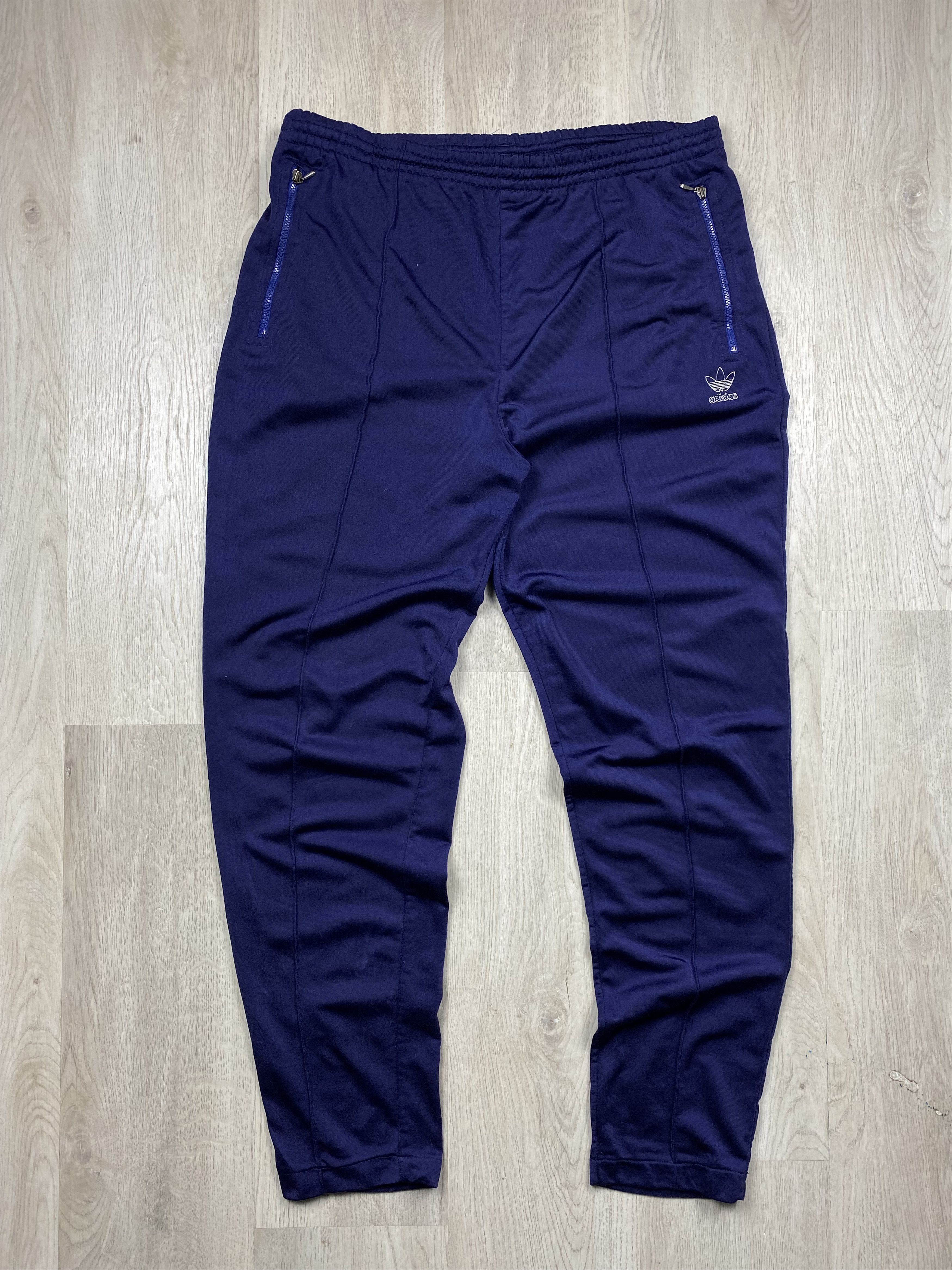 Adidas × Vintage Adidas 90s Vintage Mens Track Pants Drill Size US 34 / EU 50 - 1 Thumbnail
