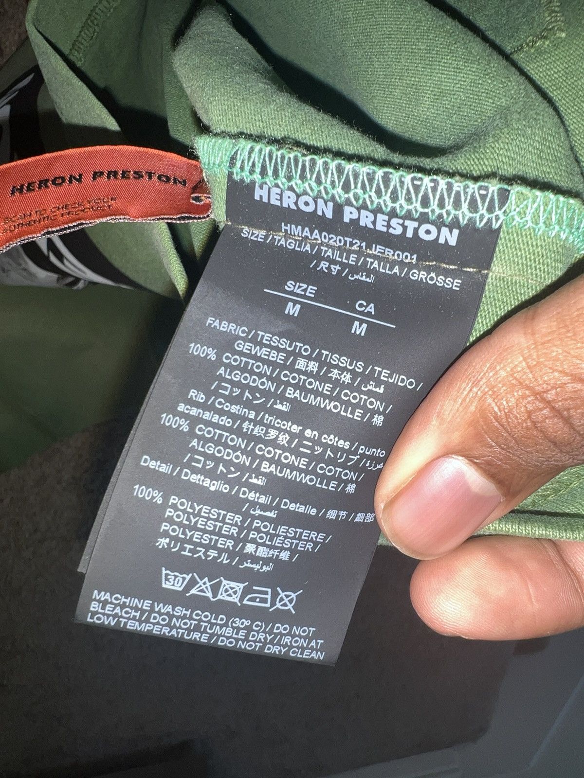 Heron Preston Heron Preston tee Size US M / EU 48-50 / 2 - 5 Thumbnail
