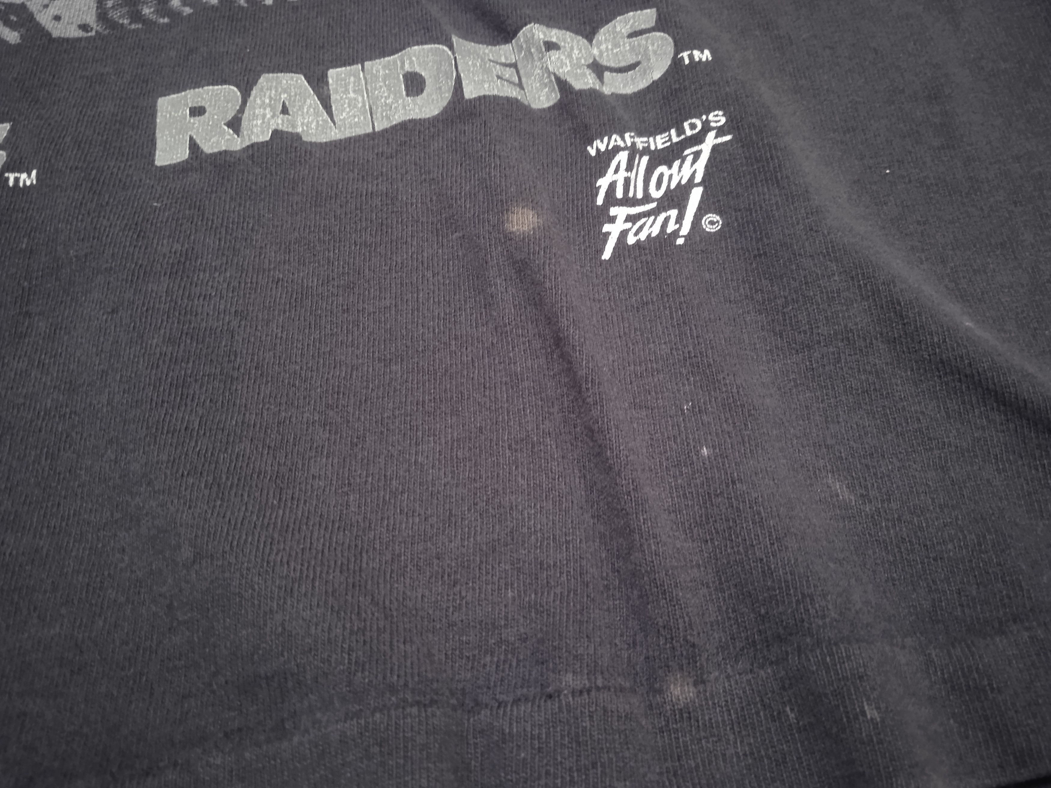 NFL Single Stitch LA Raiders Full Print T-Shirt Size US L / EU 52-54 / 3 - 3 Thumbnail