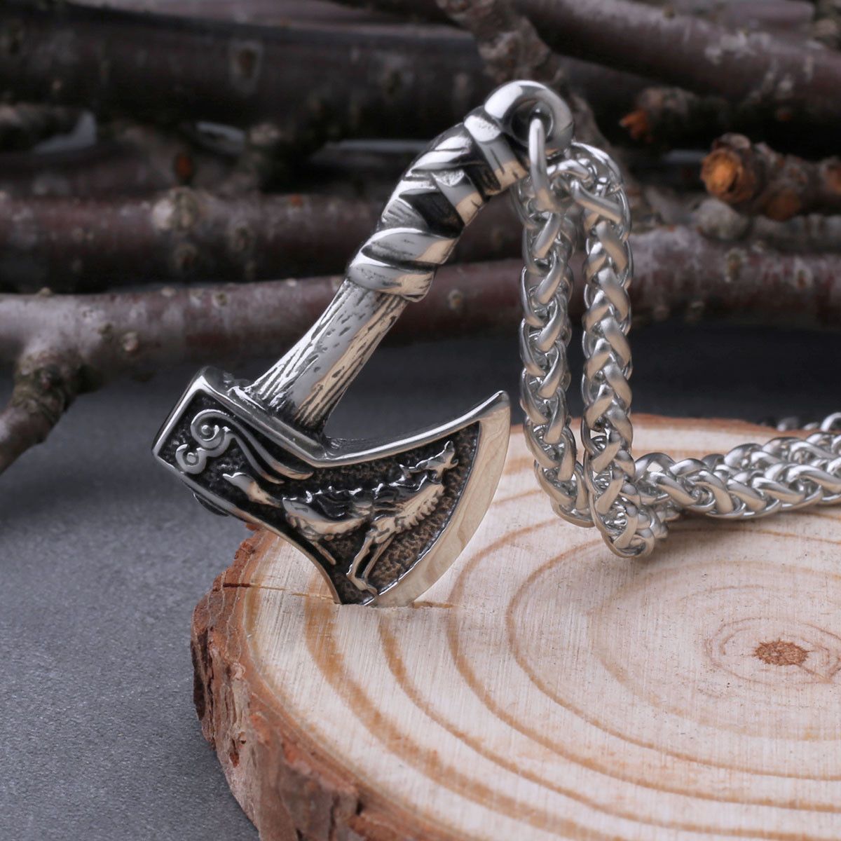 Other Axe Pendant Necklace Size ONE SIZE - 2 Thumbnail