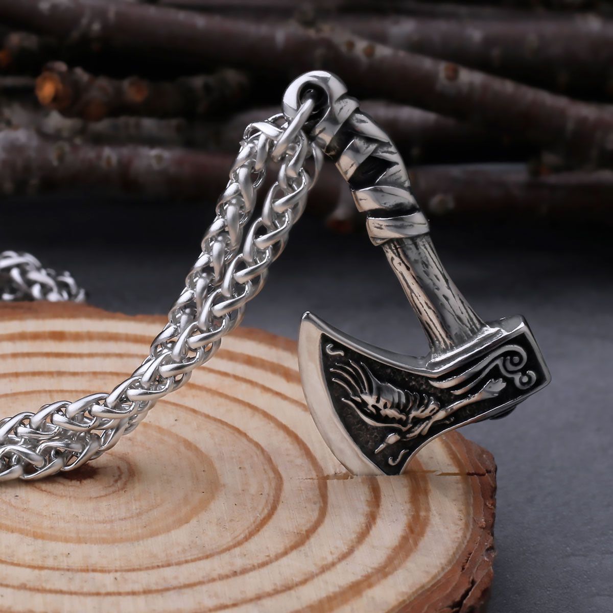 Other Axe Pendant Necklace Size ONE SIZE - 4 Thumbnail