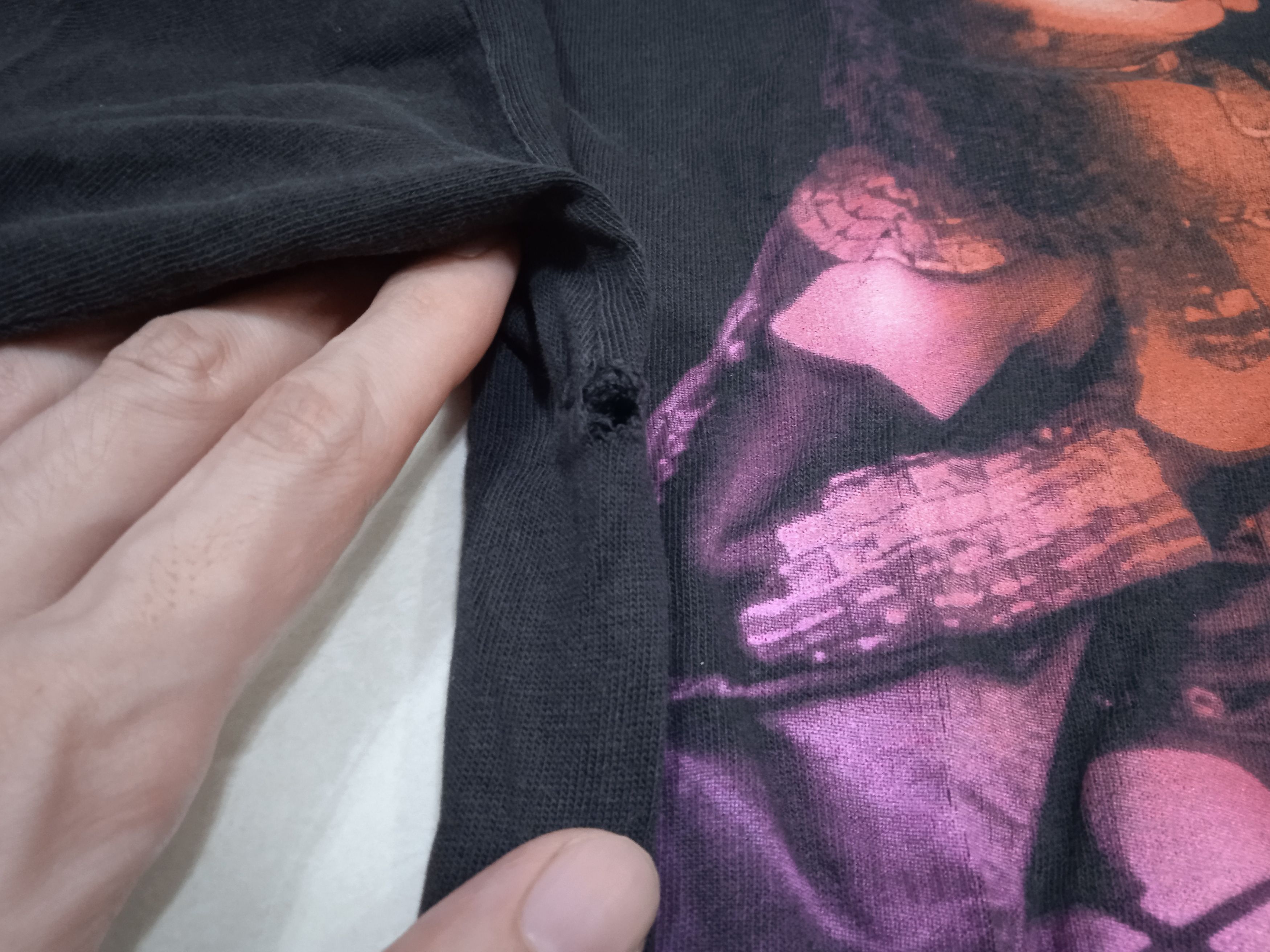Other VTG KISS 1996 90s Tour T-Shirt Distressed Size US L / EU 52-54 / 3 - 6 Thumbnail