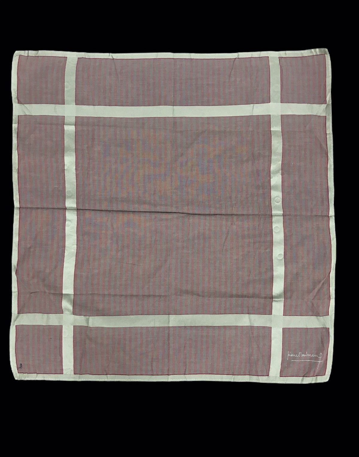 Designer × Pierre Balmain × Vintage Vintage Pierre Balmain Scarf Goods Printed Screen Scarf Size ONE SIZE - 2 Thumbnail