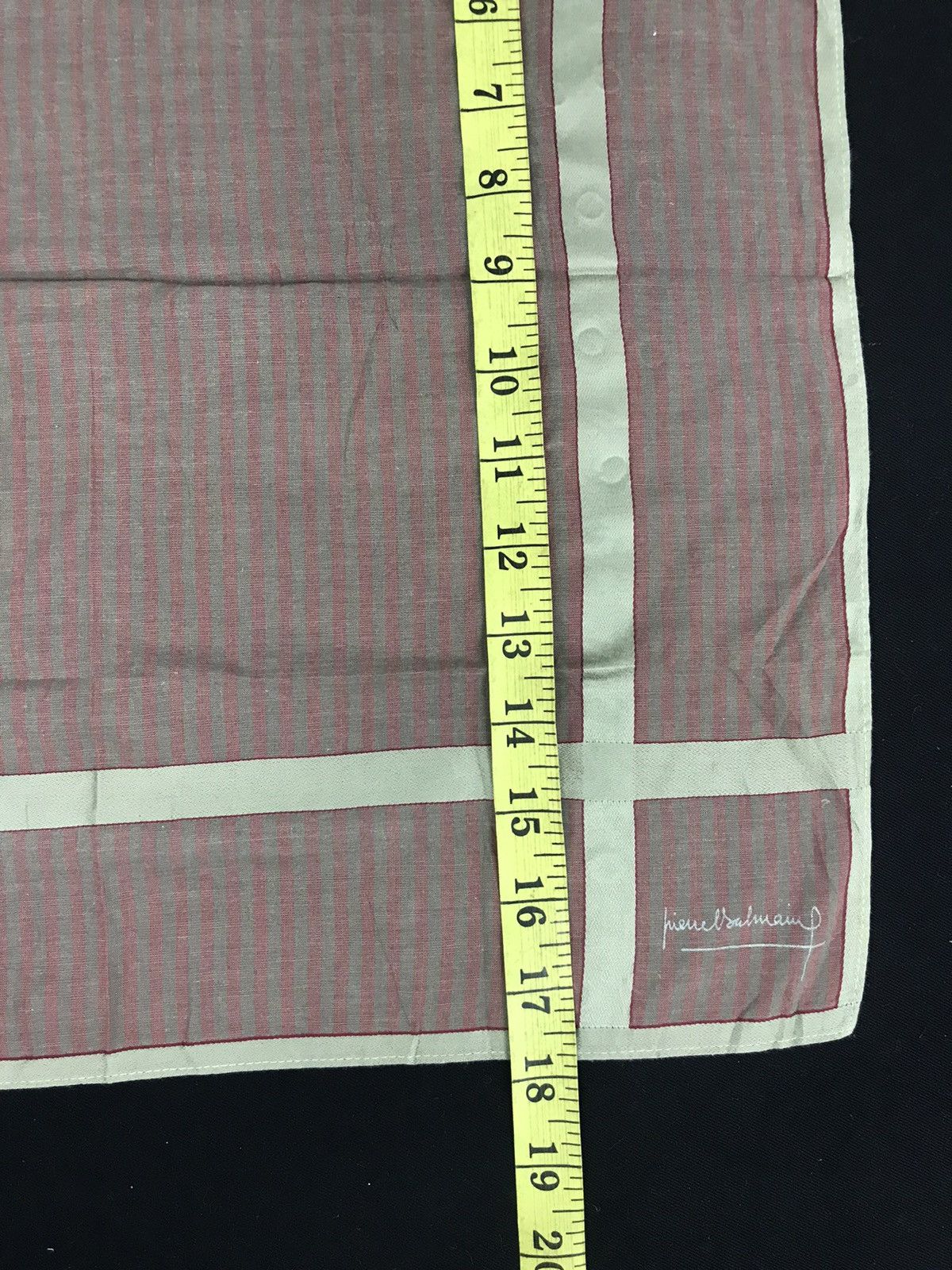 Designer × Pierre Balmain × Vintage Vintage Pierre Balmain Scarf Goods Printed Screen Scarf Size ONE SIZE - 6 Thumbnail