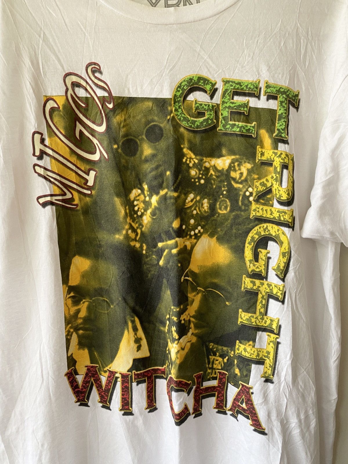 Rap Tees THE MIGOS “GET RIGHT WITCHA” PRINT RAP TEE Size US L / EU 52-54 / 3 - 2 Thumbnail