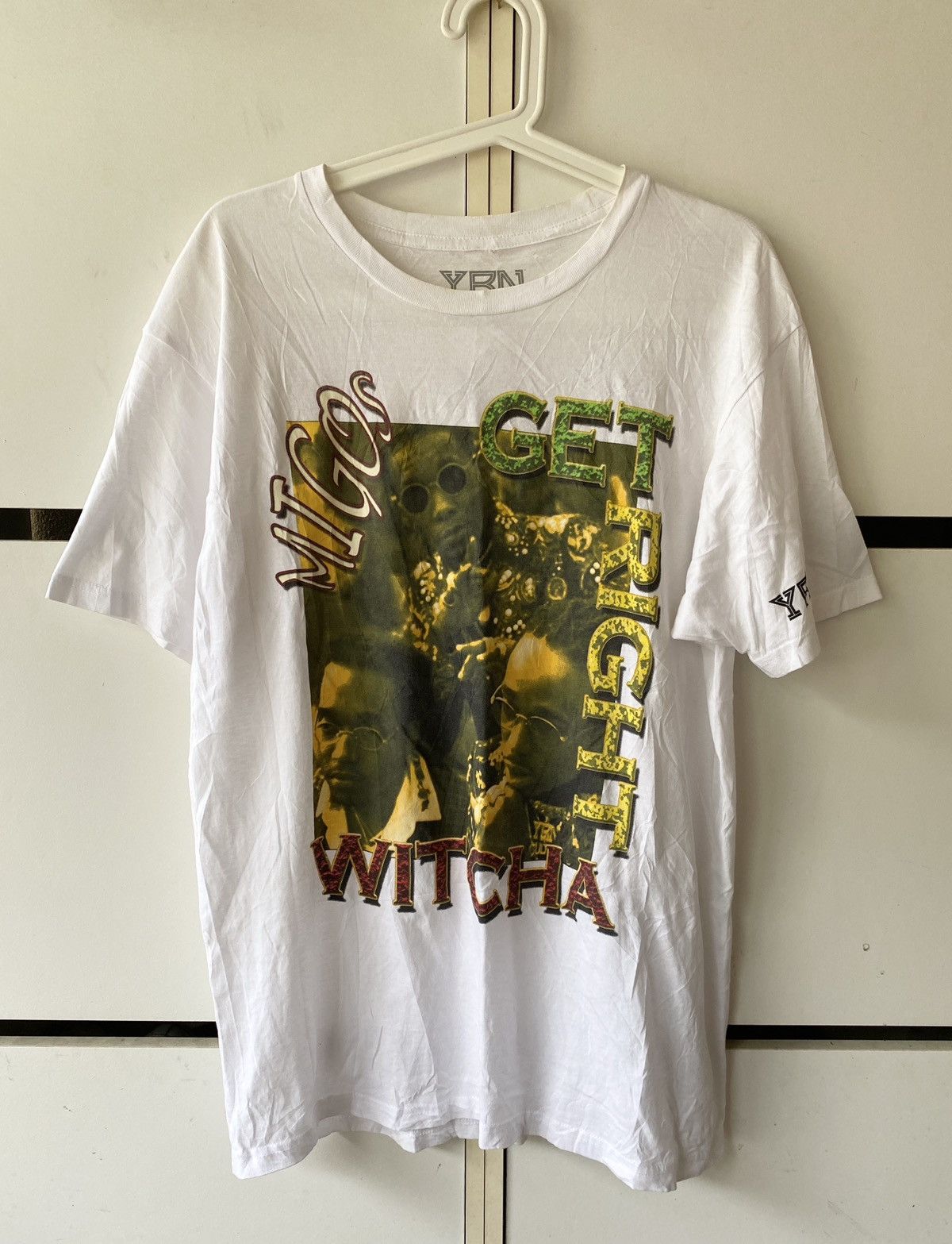 Rap Tees THE MIGOS “GET RIGHT WITCHA” PRINT RAP TEE Size US L / EU 52-54 / 3 - 1 Thumbnail