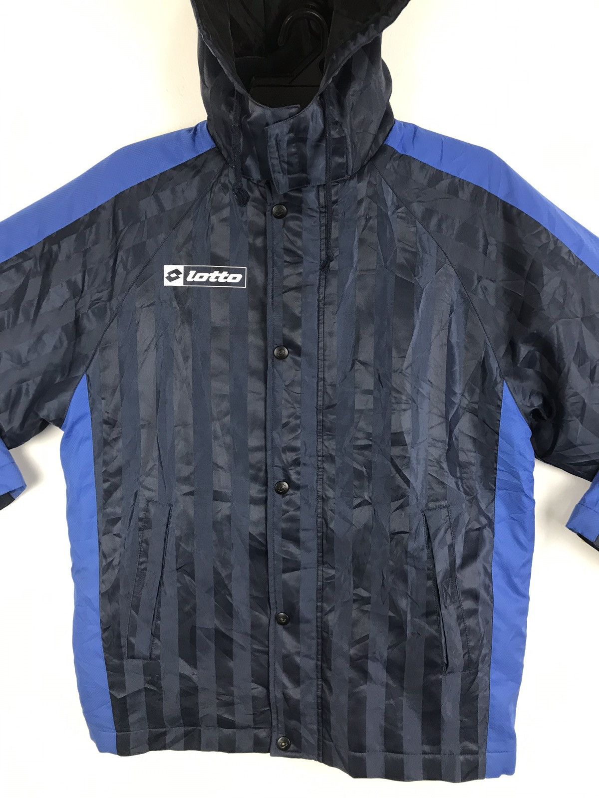 Lotto Sport Lotto Big Logo Parka Jacket Hoodie Bomber Coach Athletic Size US L / EU 52-54 / 3 - 2 Thumbnail