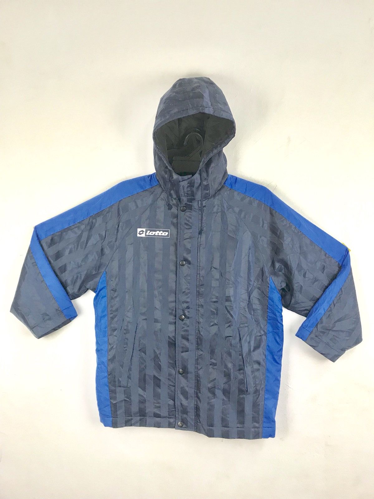 Lotto Sport Lotto Big Logo Parka Jacket Hoodie Bomber Coach Athletic Size US L / EU 52-54 / 3 - 1 Thumbnail