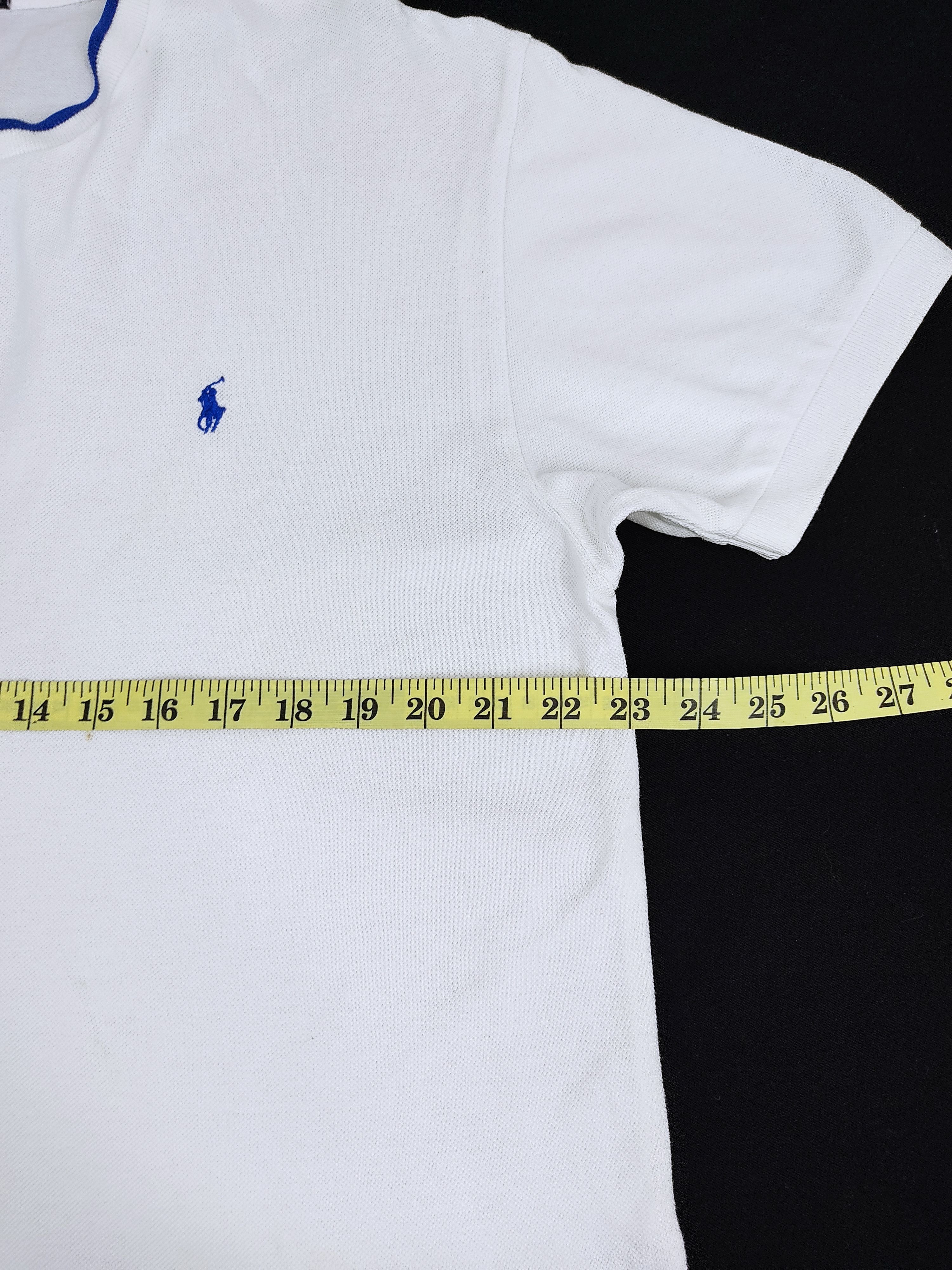 Polo Ralph Lauren Polo Ralph Lauren Small Pony Simple Ringer Neck Tee Size US XL / EU 56 / 4 - 6 Thumbnail