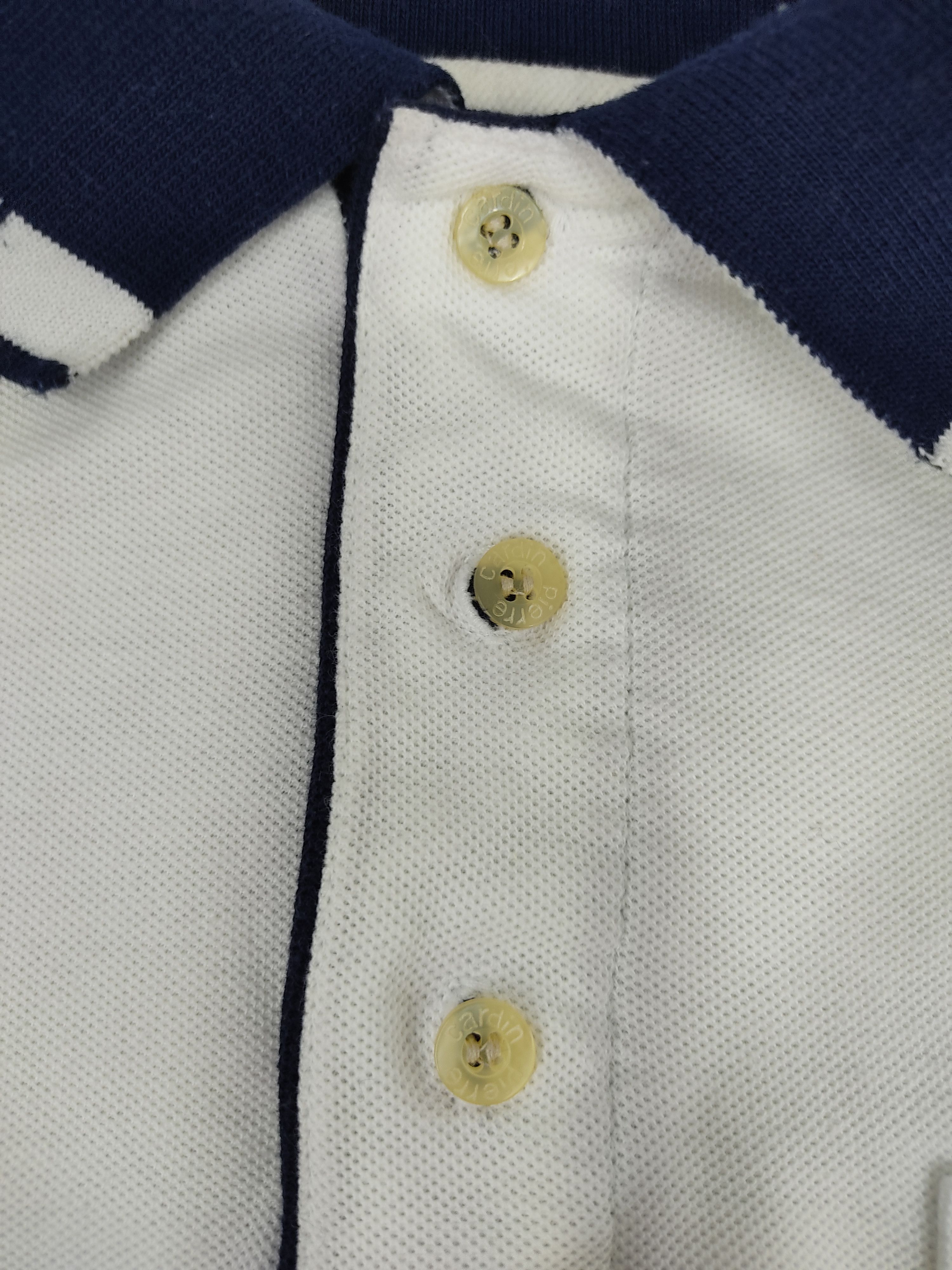 Designer Pierre Cardin Long Sleeve Single Pocket Polo Tee Size US M / EU 48-50 / 2 - 6 Thumbnail
