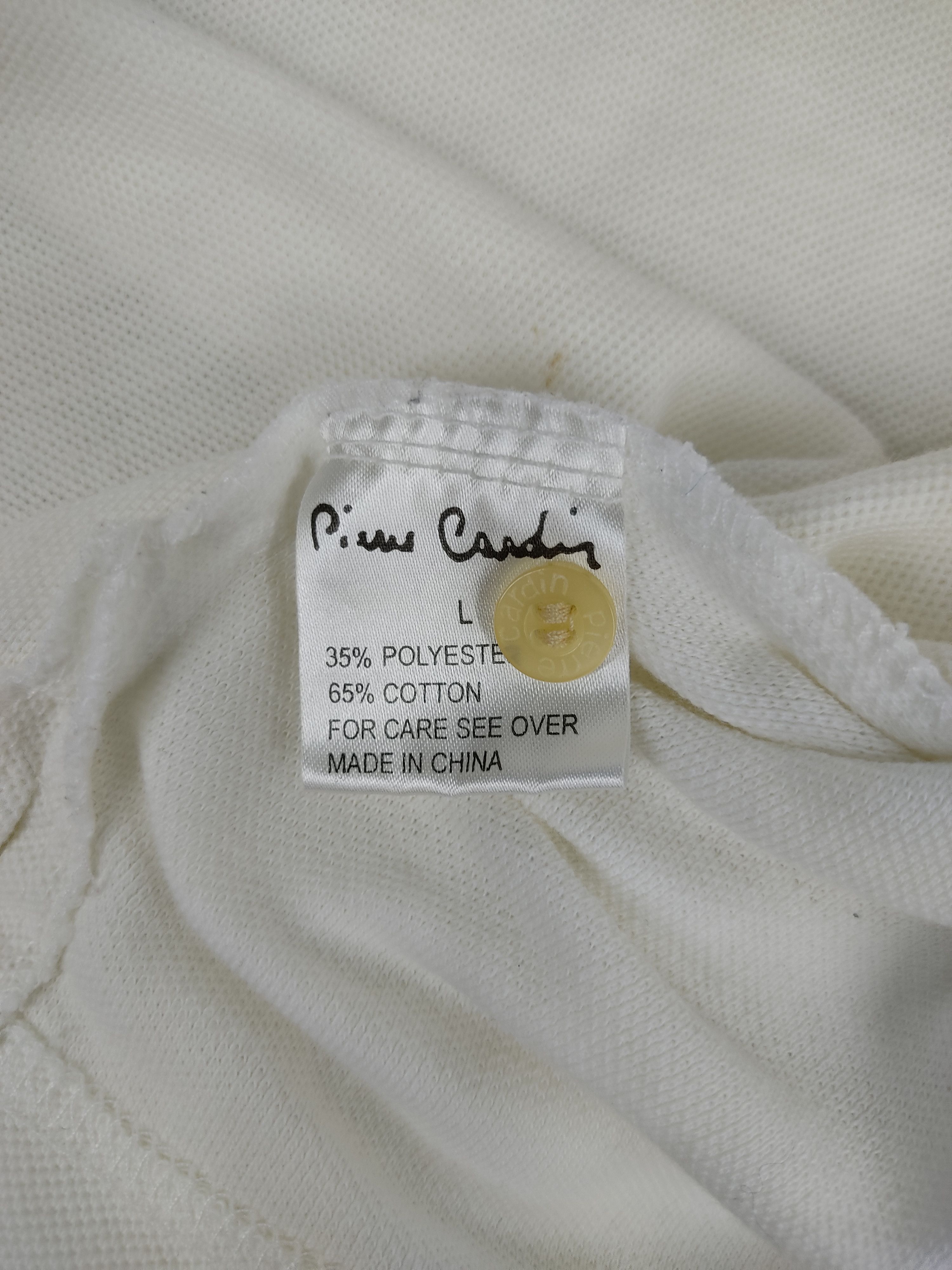 Designer Pierre Cardin Long Sleeve Single Pocket Polo Tee Size US M / EU 48-50 / 2 - 9 Thumbnail