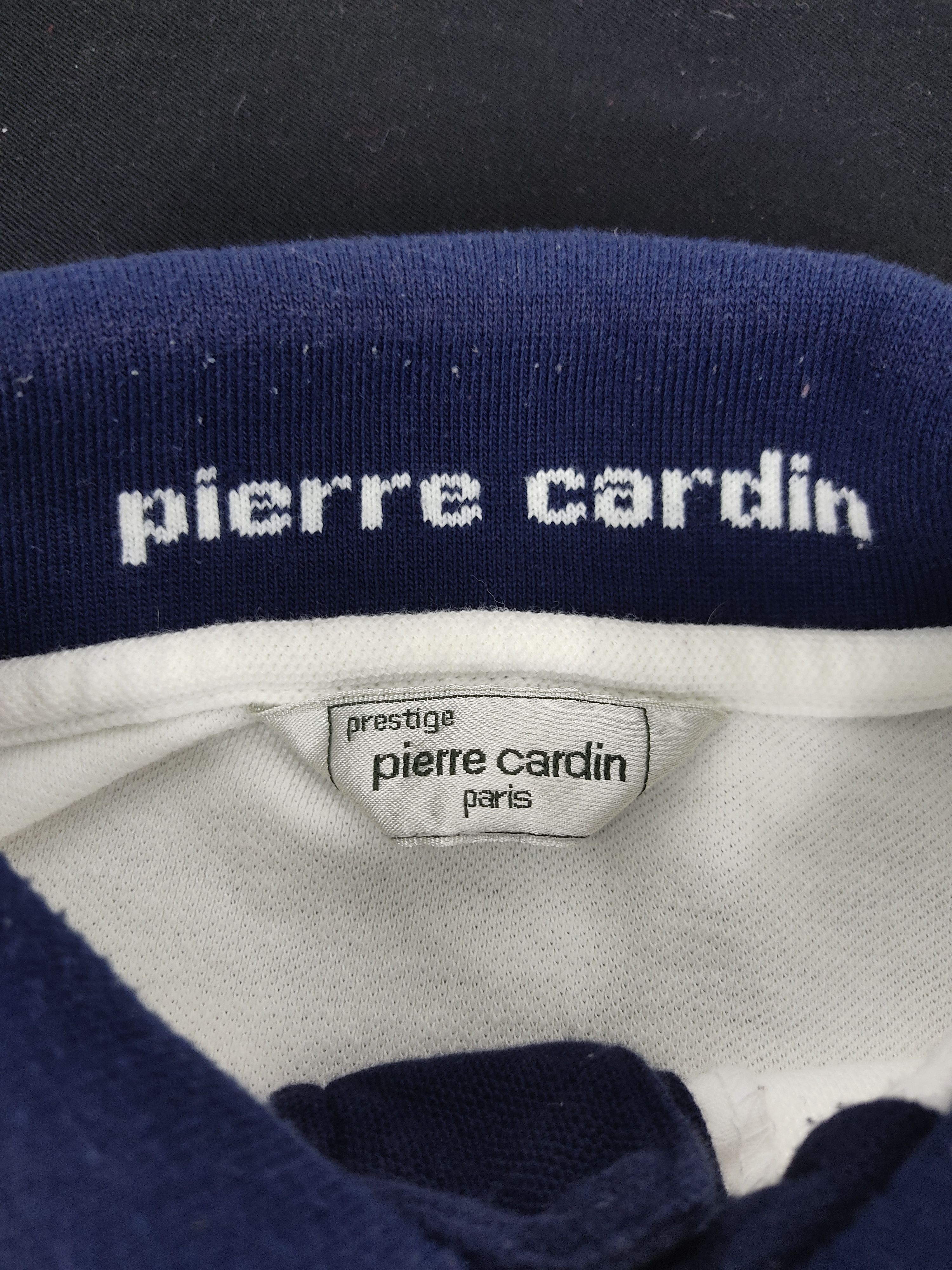 Designer Pierre Cardin Long Sleeve Single Pocket Polo Tee Size US M / EU 48-50 / 2 - 7 Thumbnail