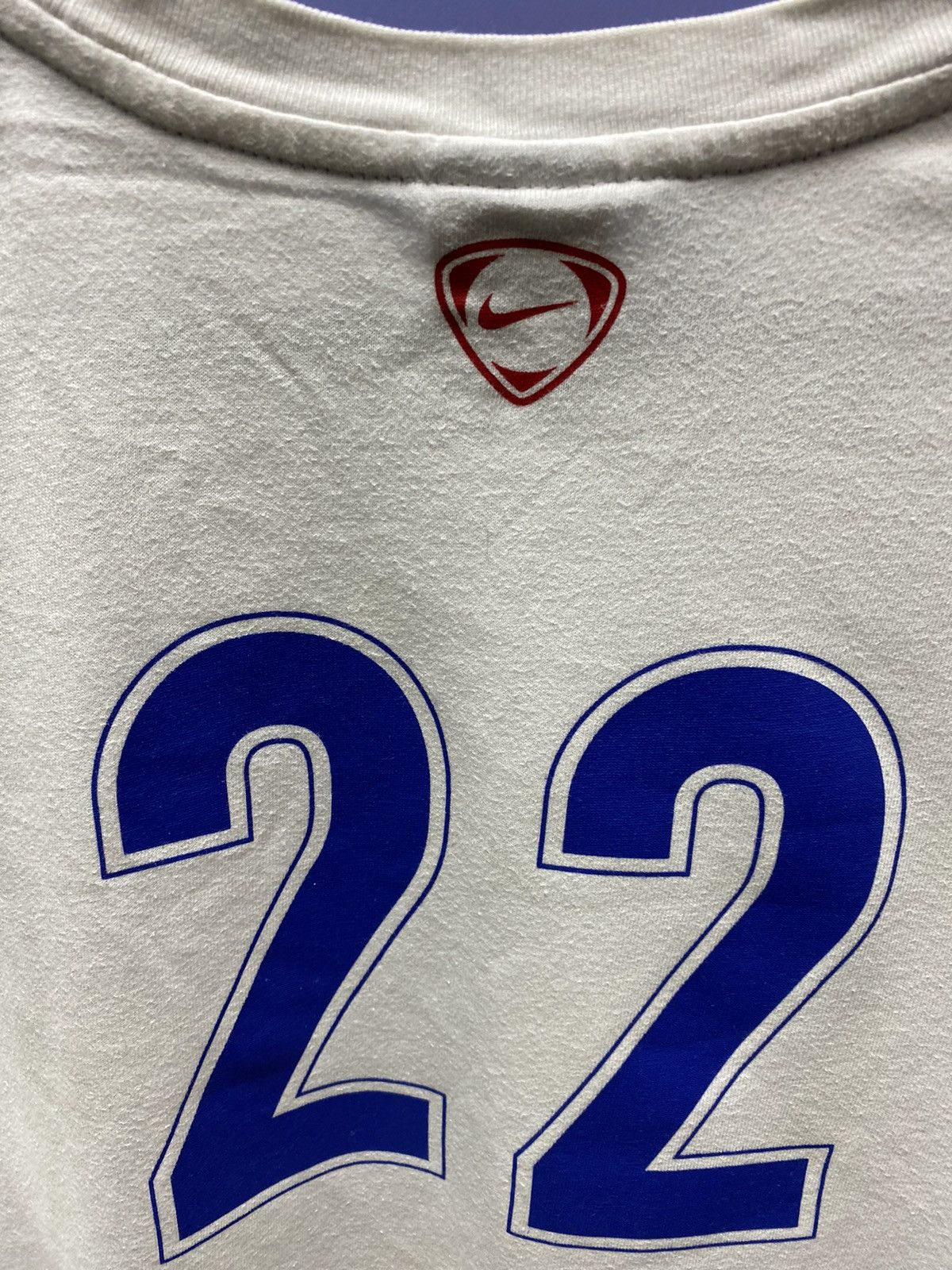 Nike × Vintage Nike France Ribery #22 T Shirt Size US M / EU 48-50 / 2 - 18 Thumbnail