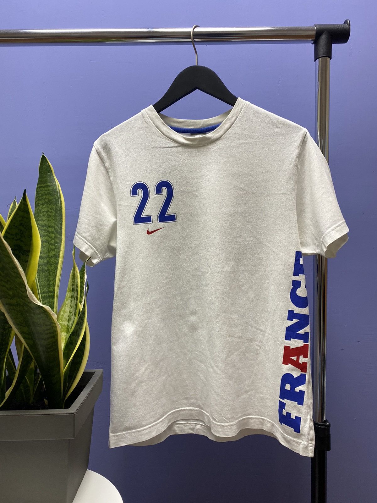Nike × Vintage Nike France Ribery #22 T Shirt Size US M / EU 48-50 / 2 - 1 Thumbnail