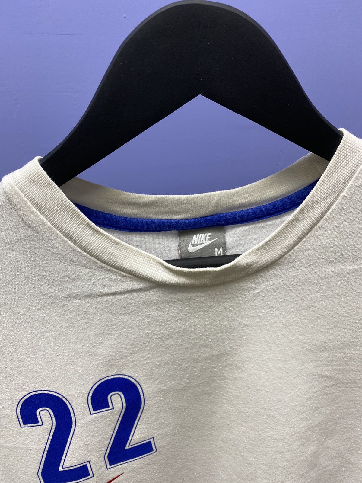 Nike × Vintage Nike France Ribery #22 T Shirt Size US M / EU 48-50 / 2 - 10 Thumbnail