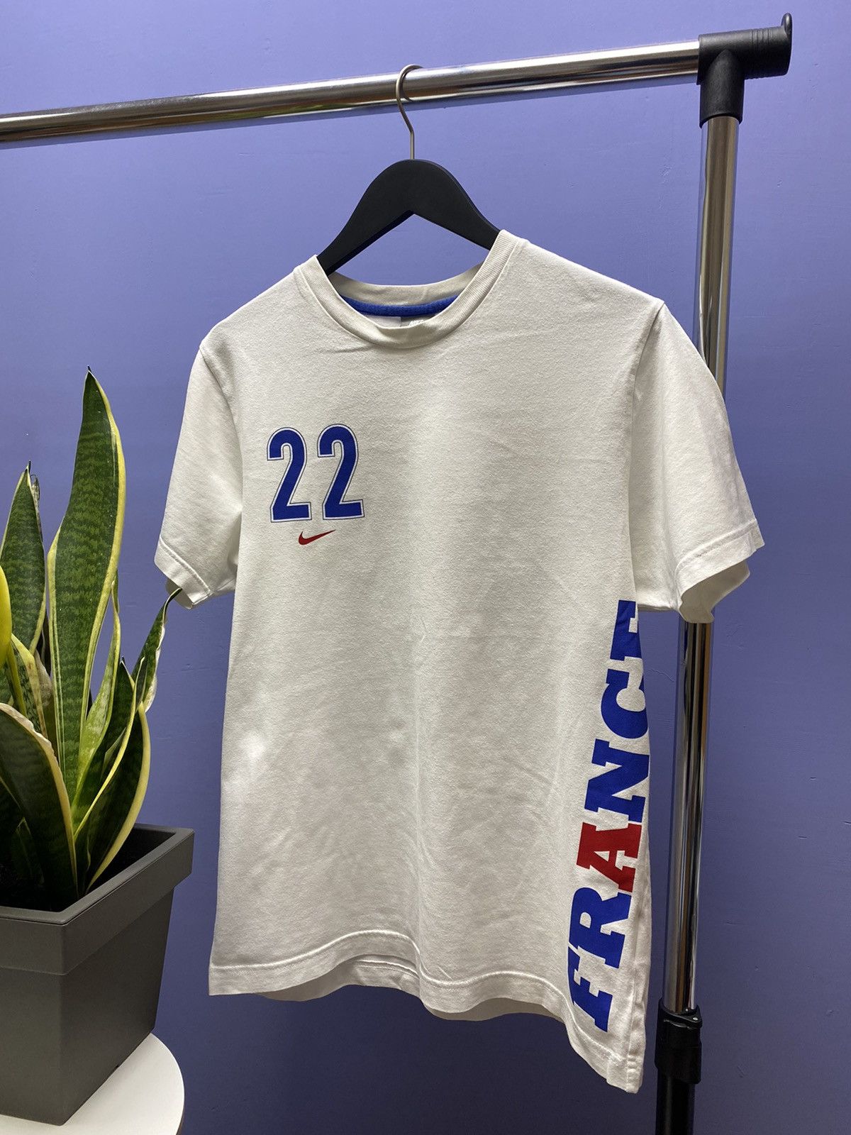 Nike × Vintage Nike France Ribery #22 T Shirt Size US M / EU 48-50 / 2 - 2 Thumbnail