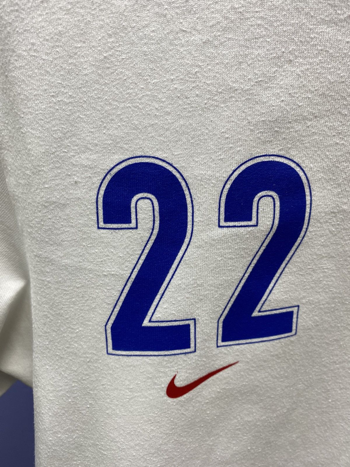 Nike × Vintage Nike France Ribery #22 T Shirt Size US M / EU 48-50 / 2 - 9 Thumbnail