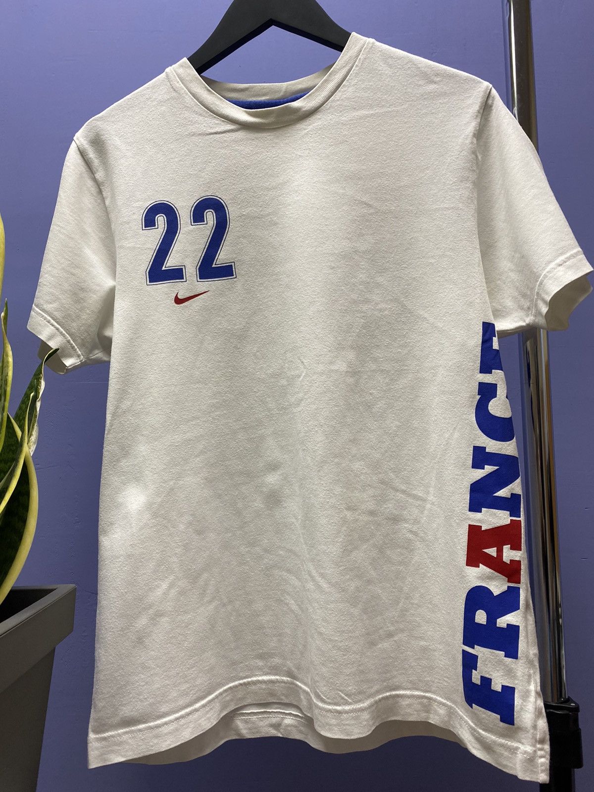 Nike × Vintage Nike France Ribery #22 T Shirt Size US M / EU 48-50 / 2 - 4 Thumbnail