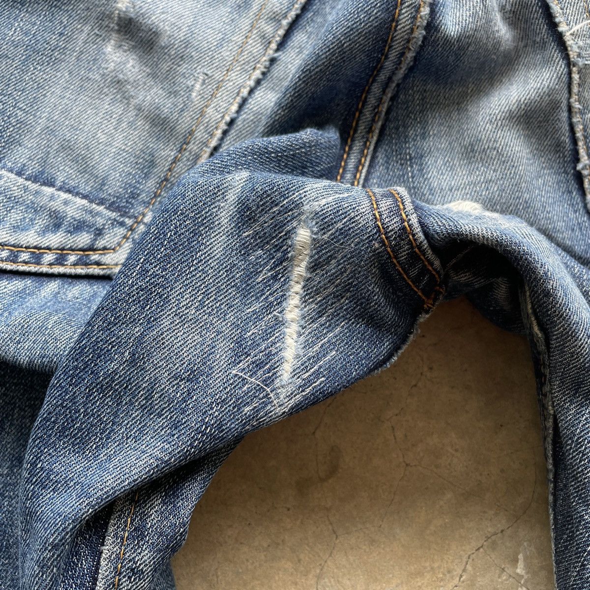 Edifice Japan Vintage EDIFICE Japan Faded Selvedge Denim Jeans Pants W30 Size US 30 / EU 46 - 10 Thumbnail