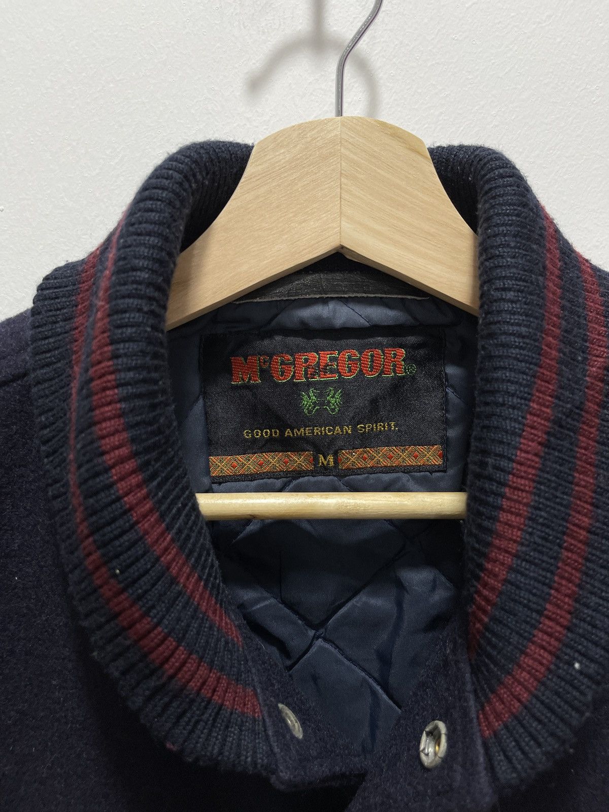 McGregor McGREGOR WOOL LETTERMAN VARSITY JACKET Size US M / EU 48-50 / 2 - 8 Thumbnail