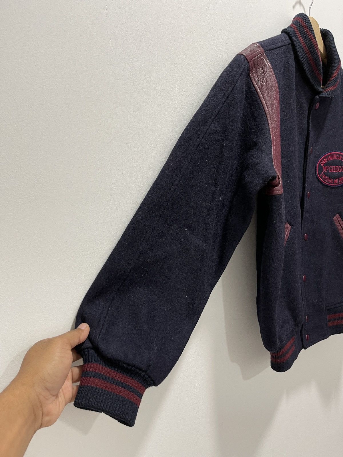 McGregor McGREGOR WOOL LETTERMAN VARSITY JACKET Size US M / EU 48-50 / 2 - 6 Thumbnail