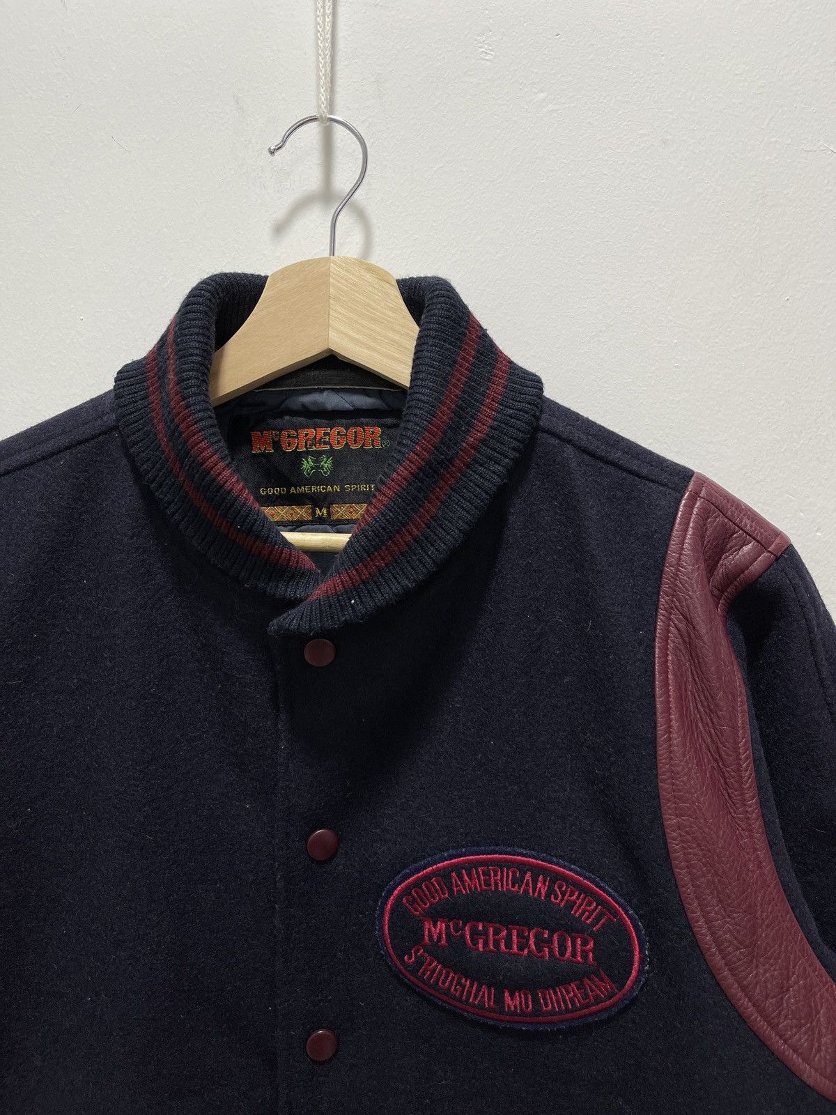 McGregor McGREGOR WOOL LETTERMAN VARSITY JACKET Size US M / EU 48-50 / 2 - 2 Thumbnail