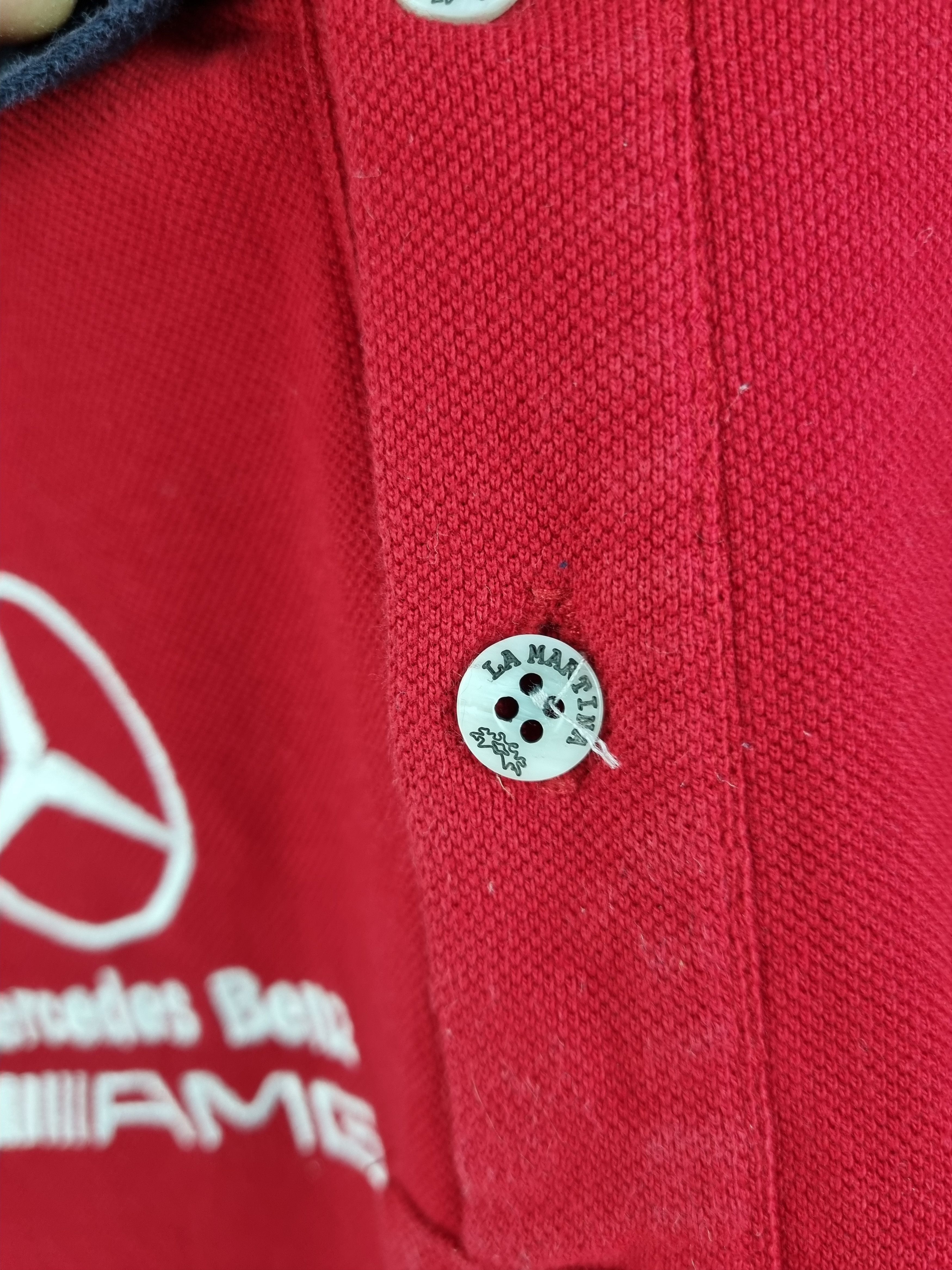 La Martina × Mercedes-Benz Rare Mercedes Racing Polo Shirt Formula 1 Size US S / EU 44-46 / 1 - 8 Thumbnail