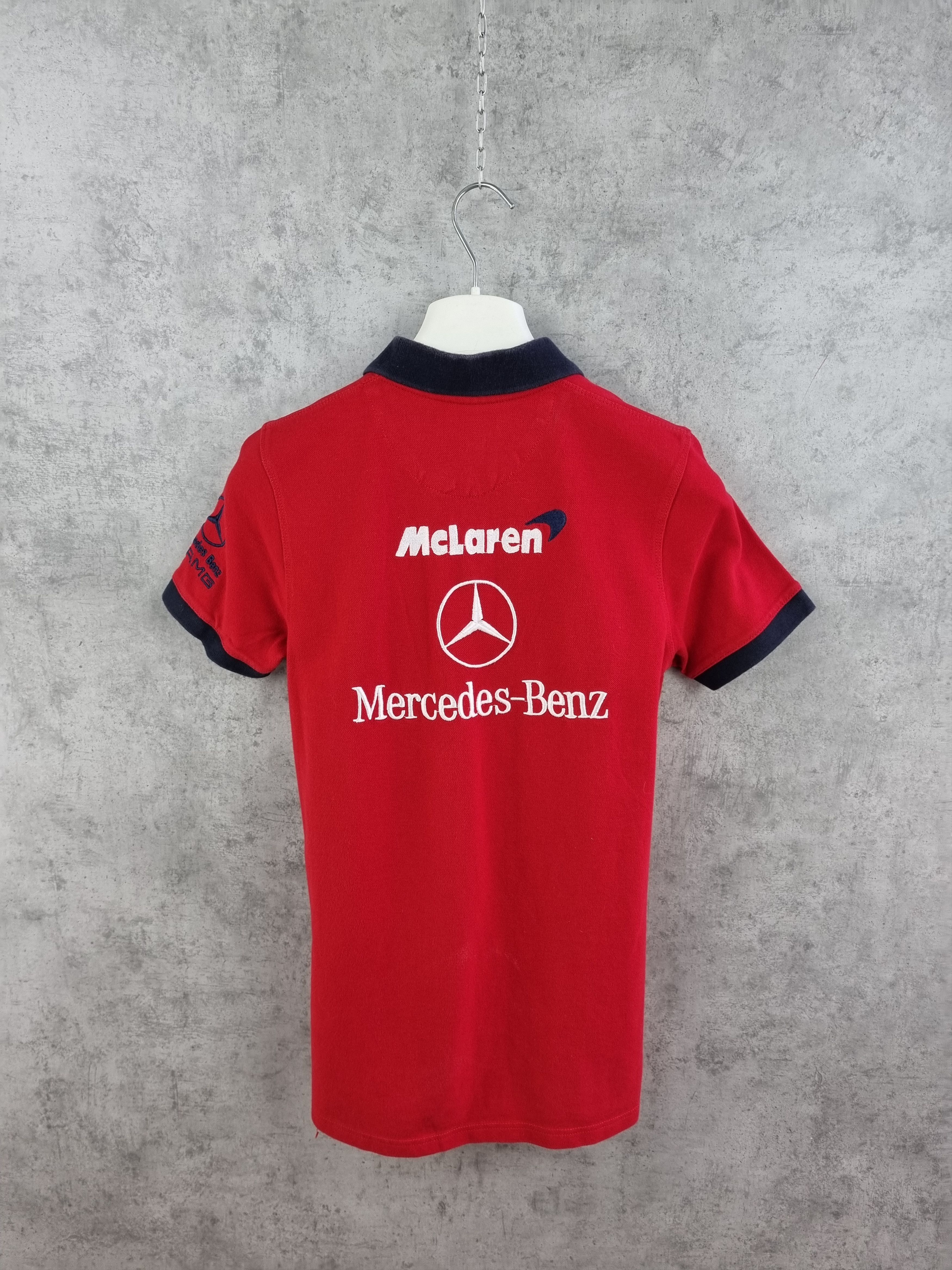 Rare Mercedes Racing Polo Shirt Formula