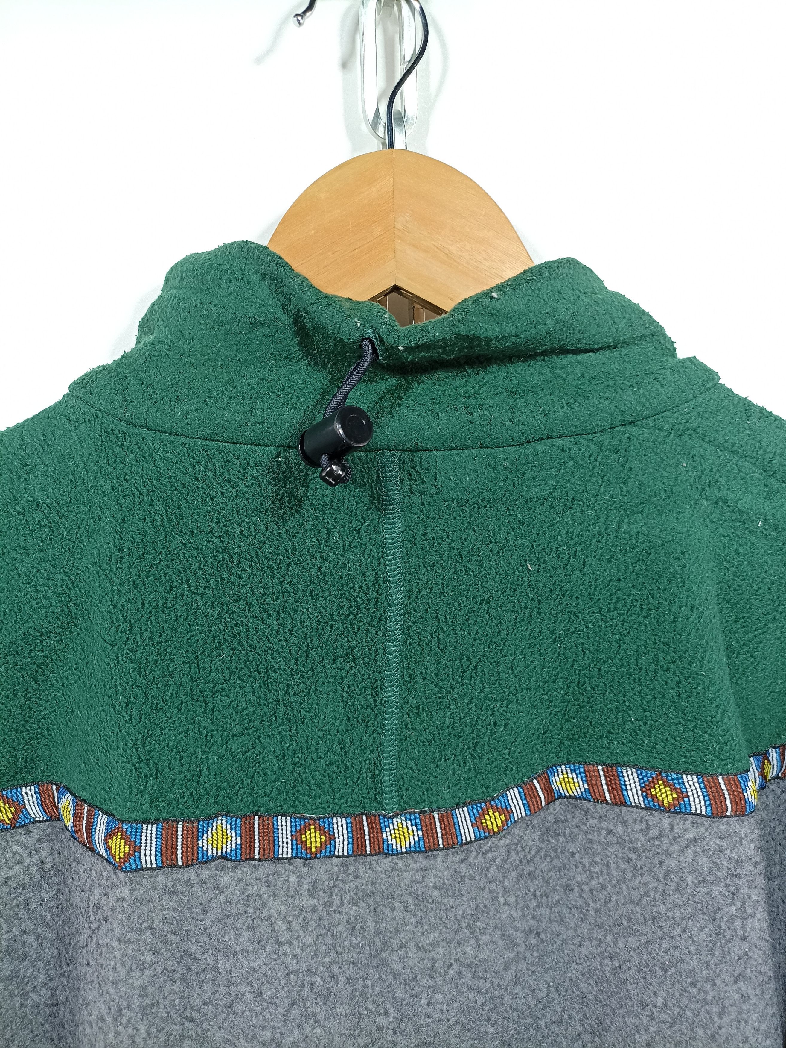 Japanese Brand × Vintage Vintage Logos Fleece Sweatshirt Zipper Size US L / EU 52-54 / 3 - 4 Thumbnail