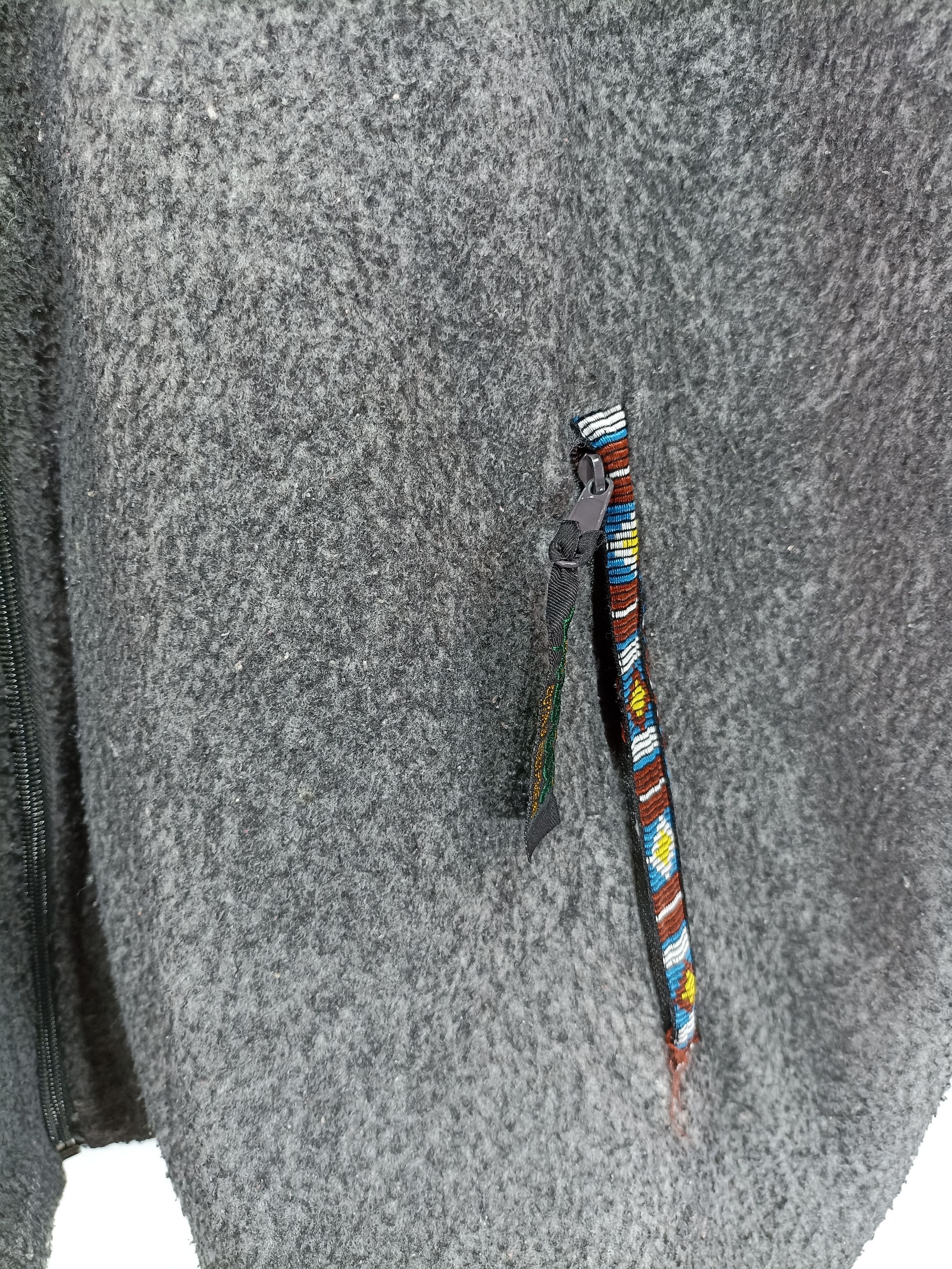 Japanese Brand × Vintage Vintage Logos Fleece Sweatshirt Zipper Size US L / EU 52-54 / 3 - 2 Thumbnail