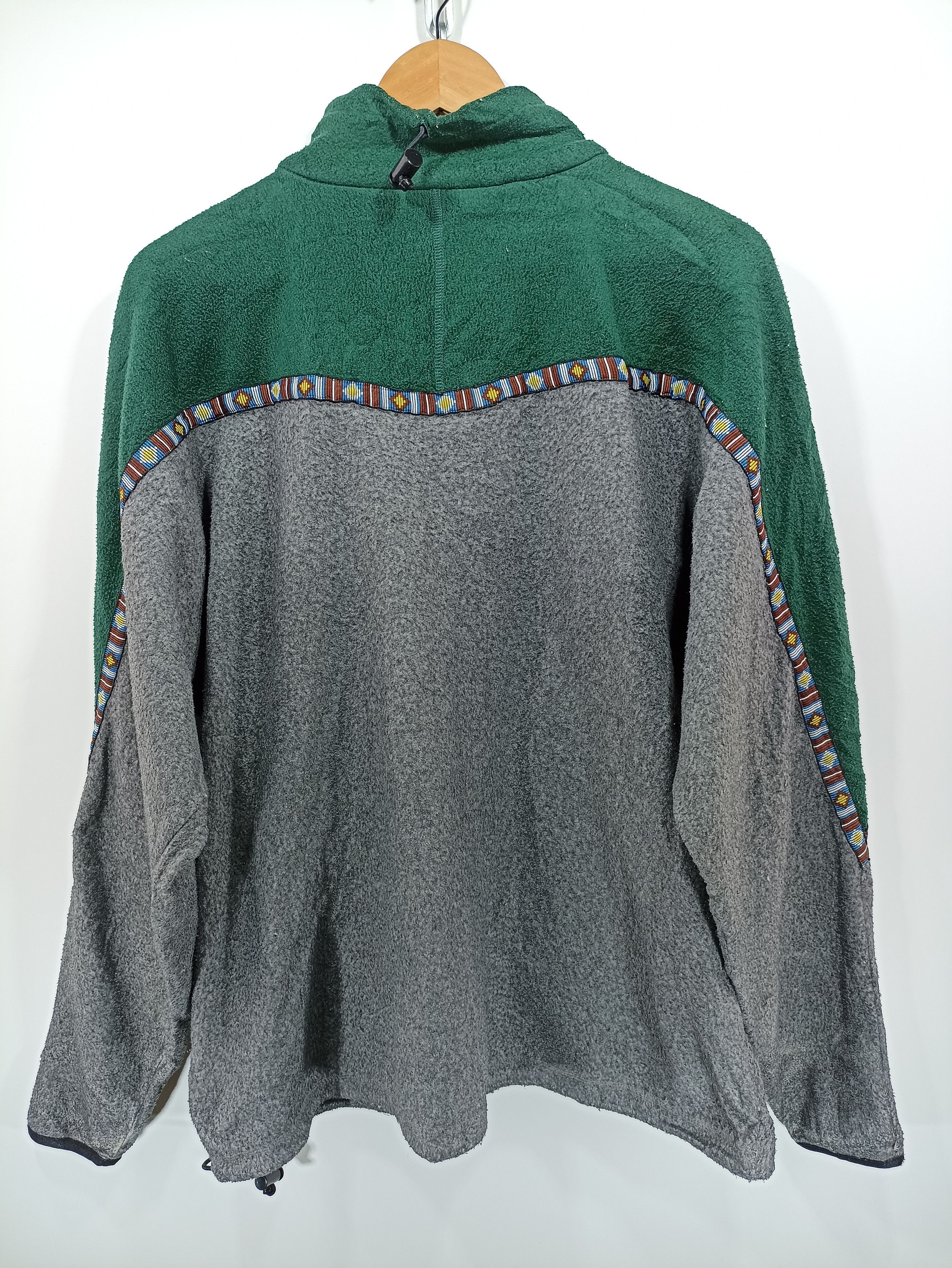 Japanese Brand × Vintage Vintage Logos Fleece Sweatshirt Zipper Size US L / EU 52-54 / 3 - 5 Thumbnail