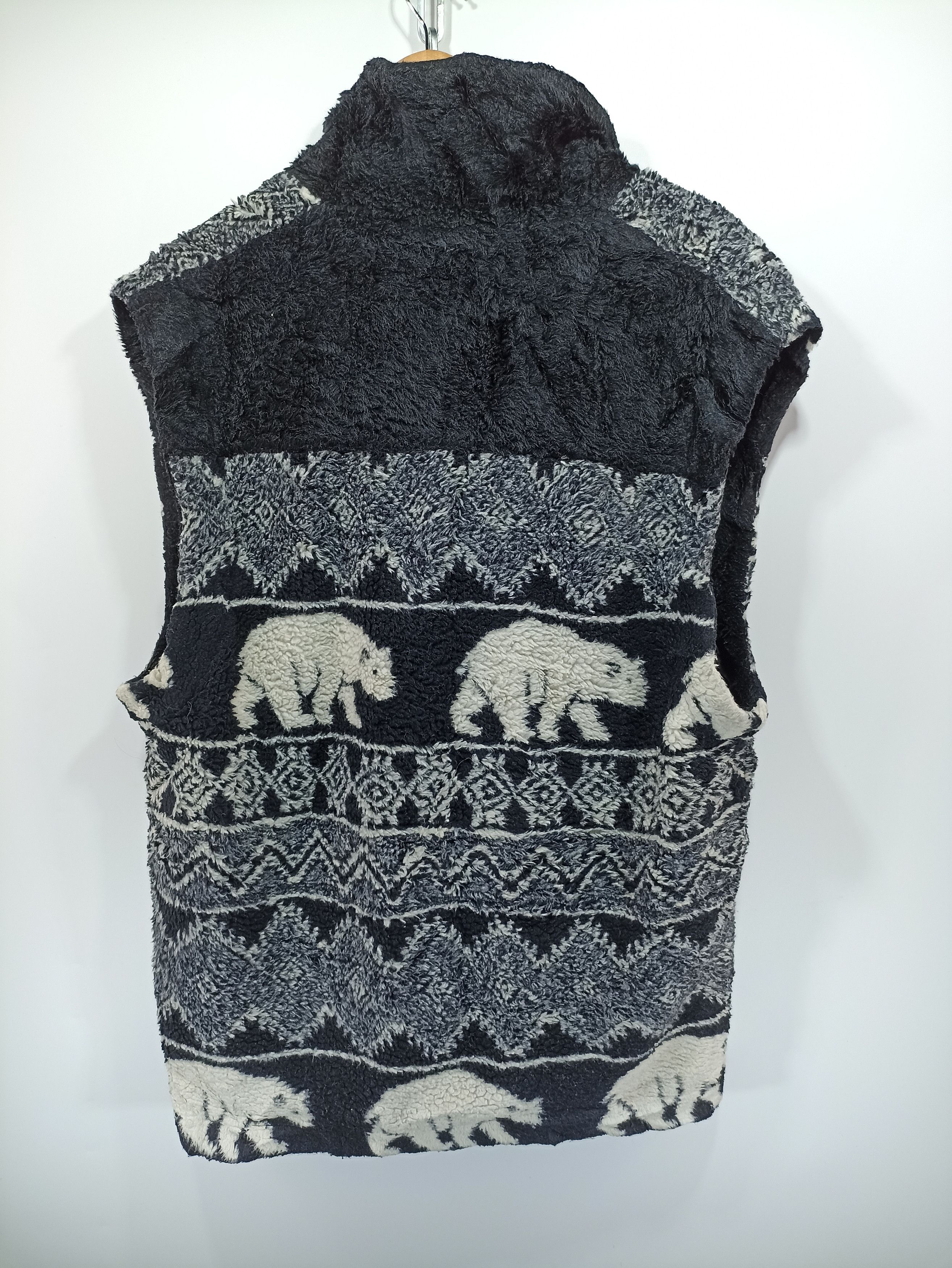 Japanese Brand × Vintage Vintage Sherpa Fleece Printed Size US L / EU 52-54 / 3 - 2 Thumbnail
